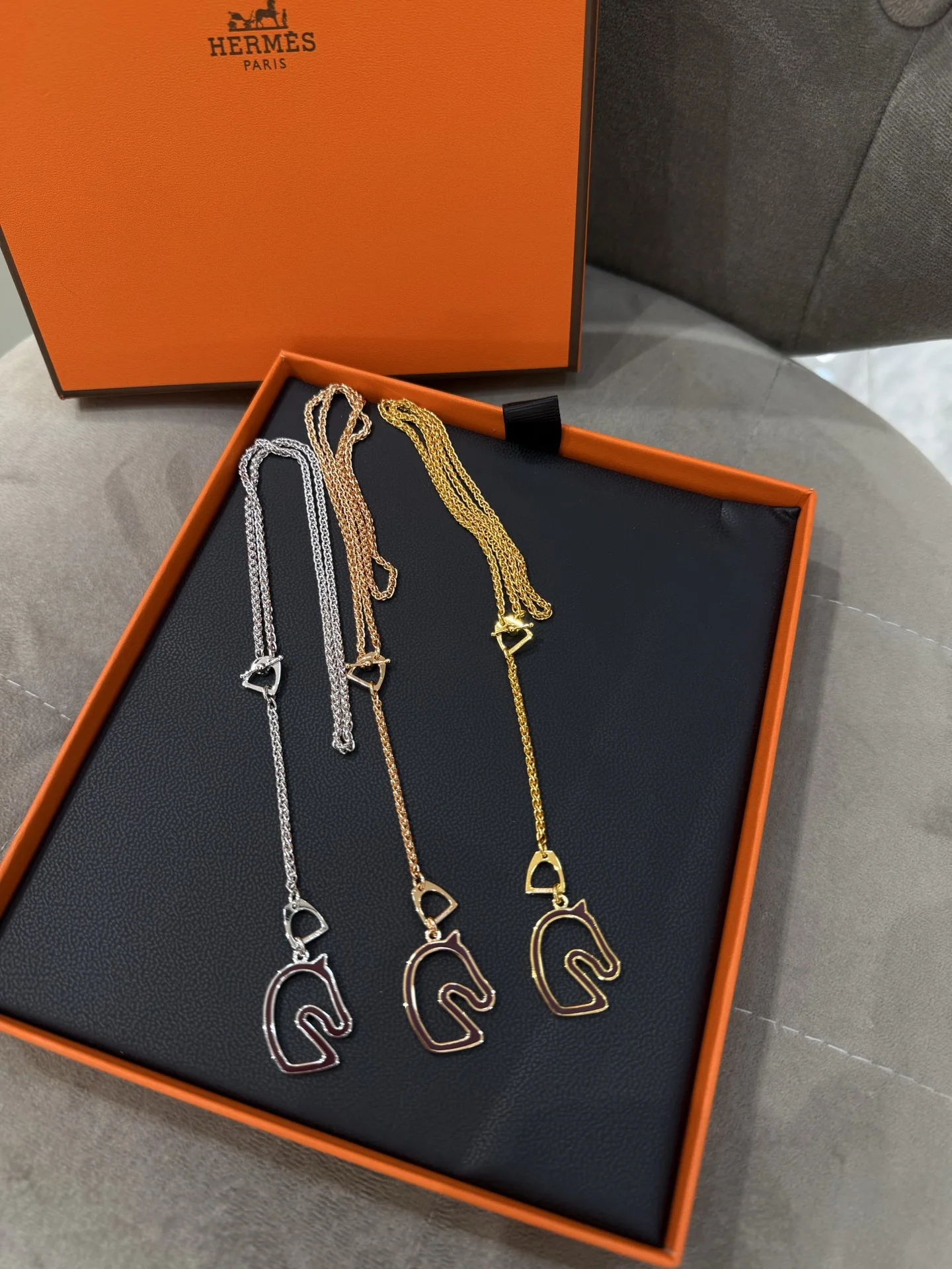 에르메스 새해 마이리틀포니 목걸이 70292