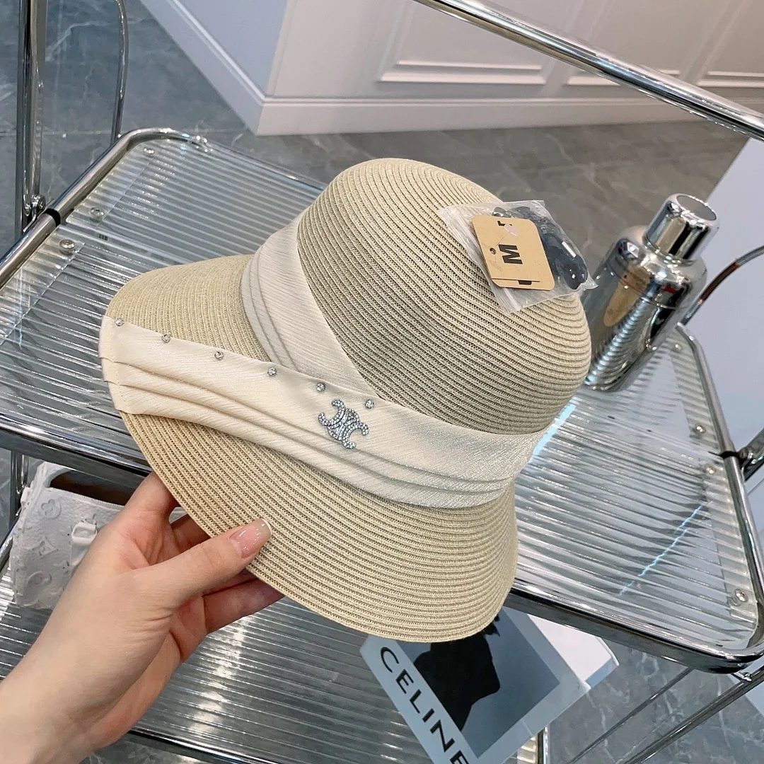 셀린느 린넨 선햇 모자 상세 이미지 2