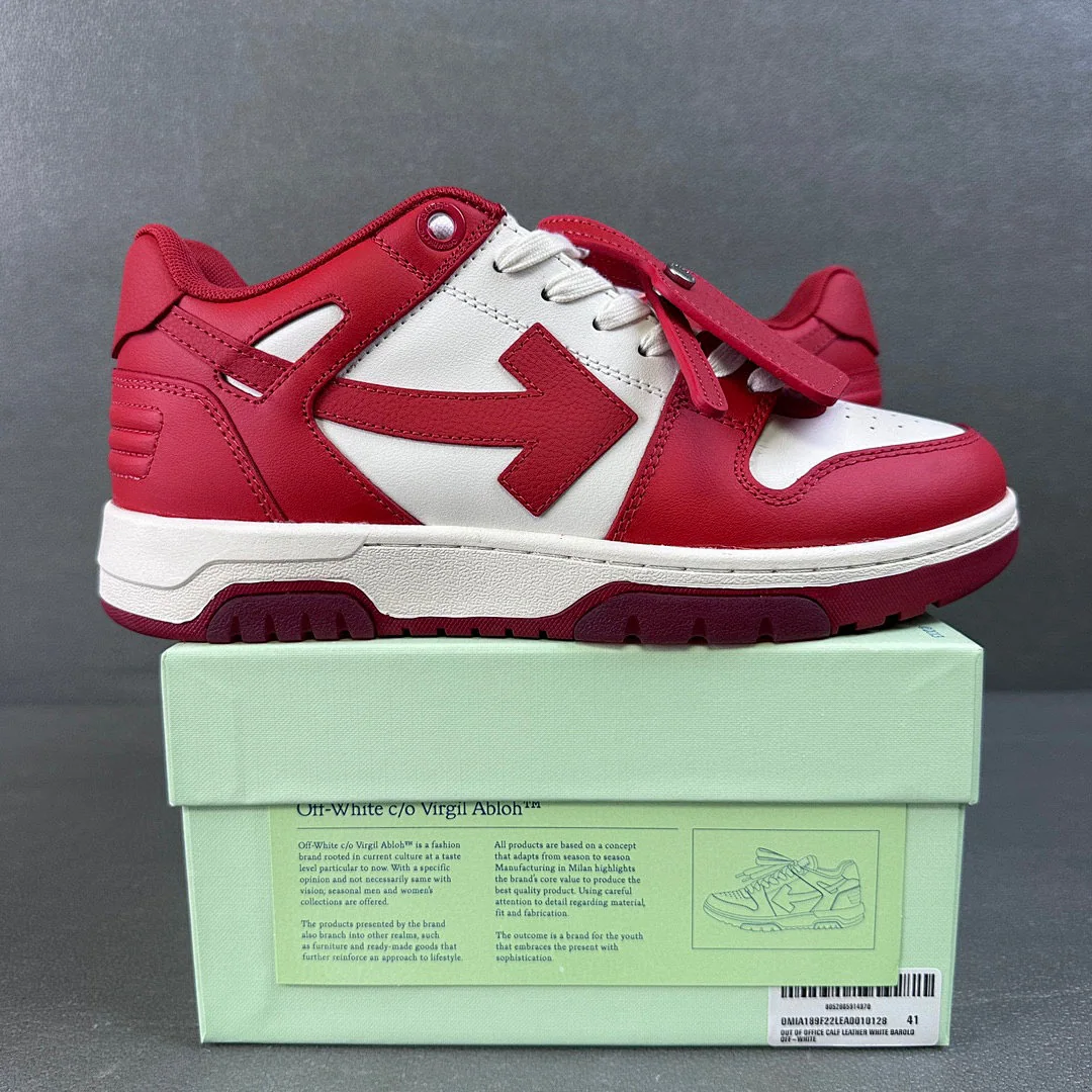 오프화이트 레드 화이트 202329 Off White