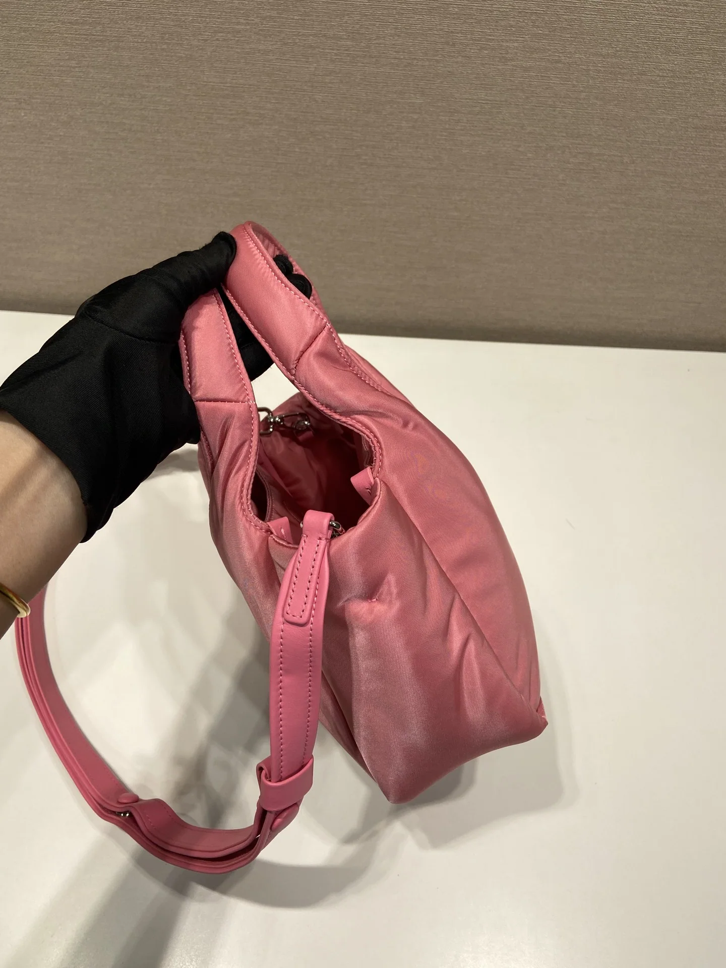 프라다 나일론 미니 토트백 1BA359 상세 이미지 5