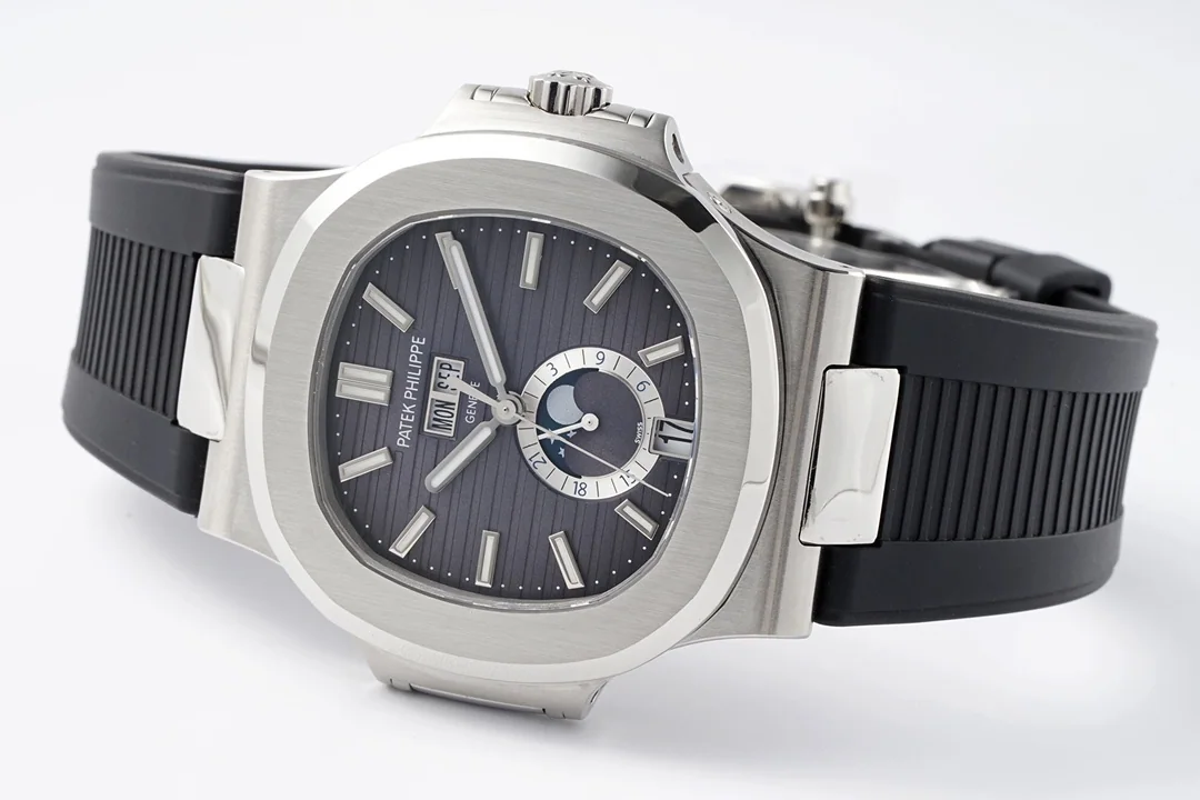 파텍필립 노틸러스 5726 애뉴얼 캘린더 러버스트랩 스틸 PPF 공장 레플리카 44074 Patek Philippe 상세 이미지 5