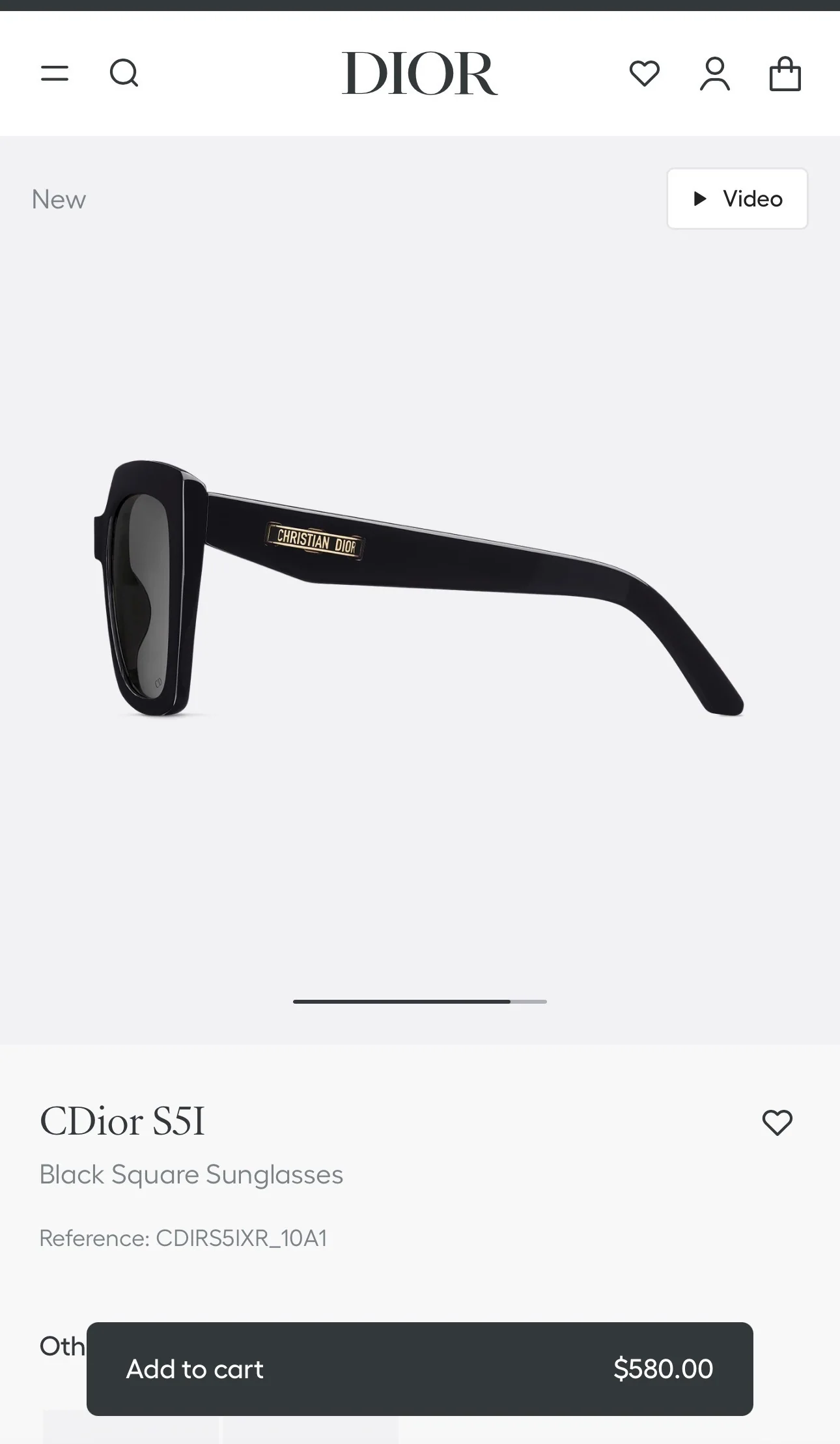 디올 선글라스 72698 Dior Sunglasses 상세 이미지 9