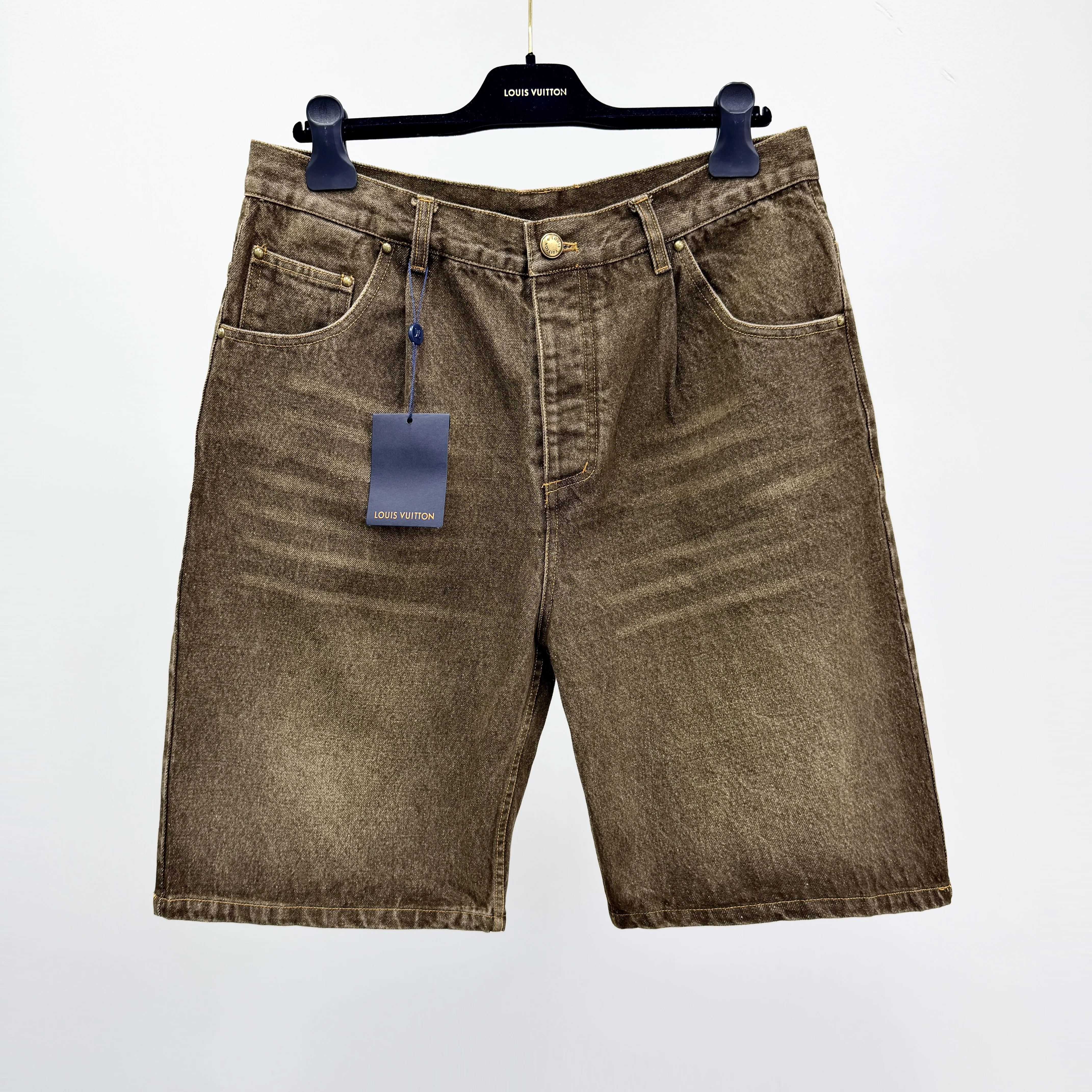 루이비통 SS 워싱 데님 반바지 41409 Louis Vuitton Shorts 상세 이미지 10