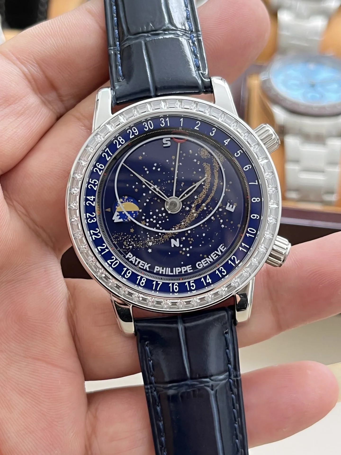 파텍필립 프리미엄 워치 다이아 자동 레플리카 44002 Patek Philippe 상세 이미지 5