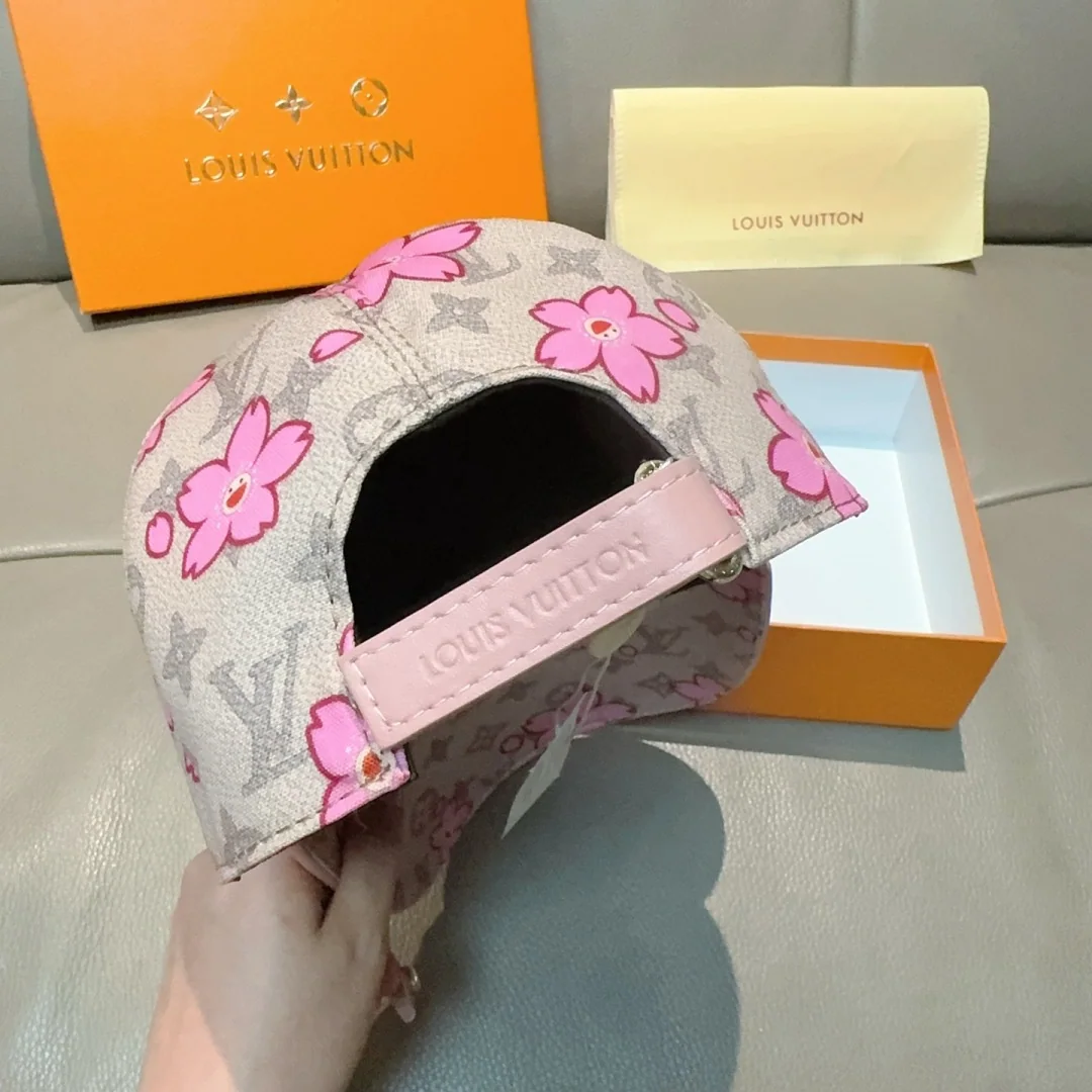 루이비통 모노그램 체리블라썸 베이스볼 캡 상세 이미지 8