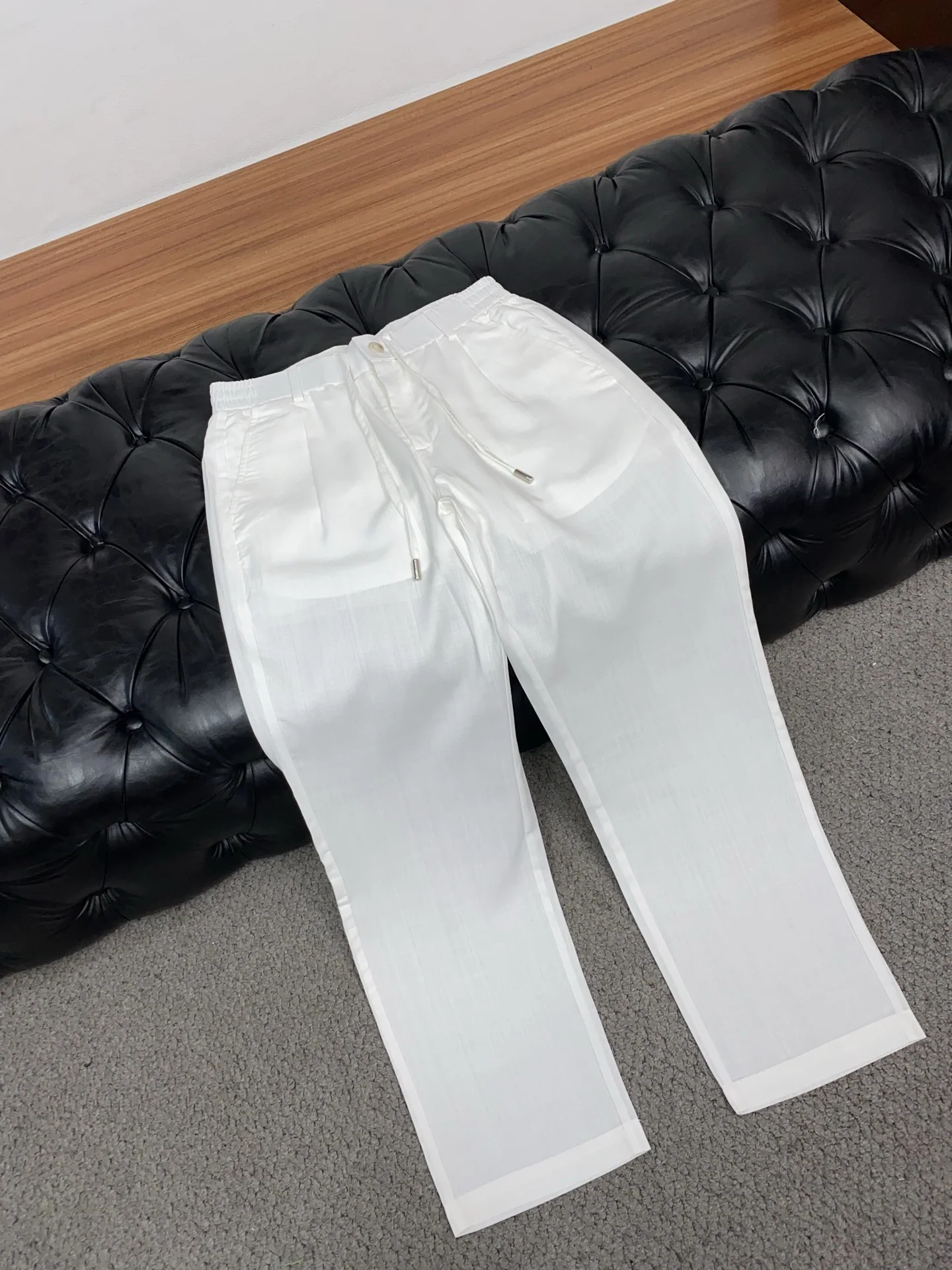 로로피아나 린넨 캐주얼 남성 바지 상세 이미지 6