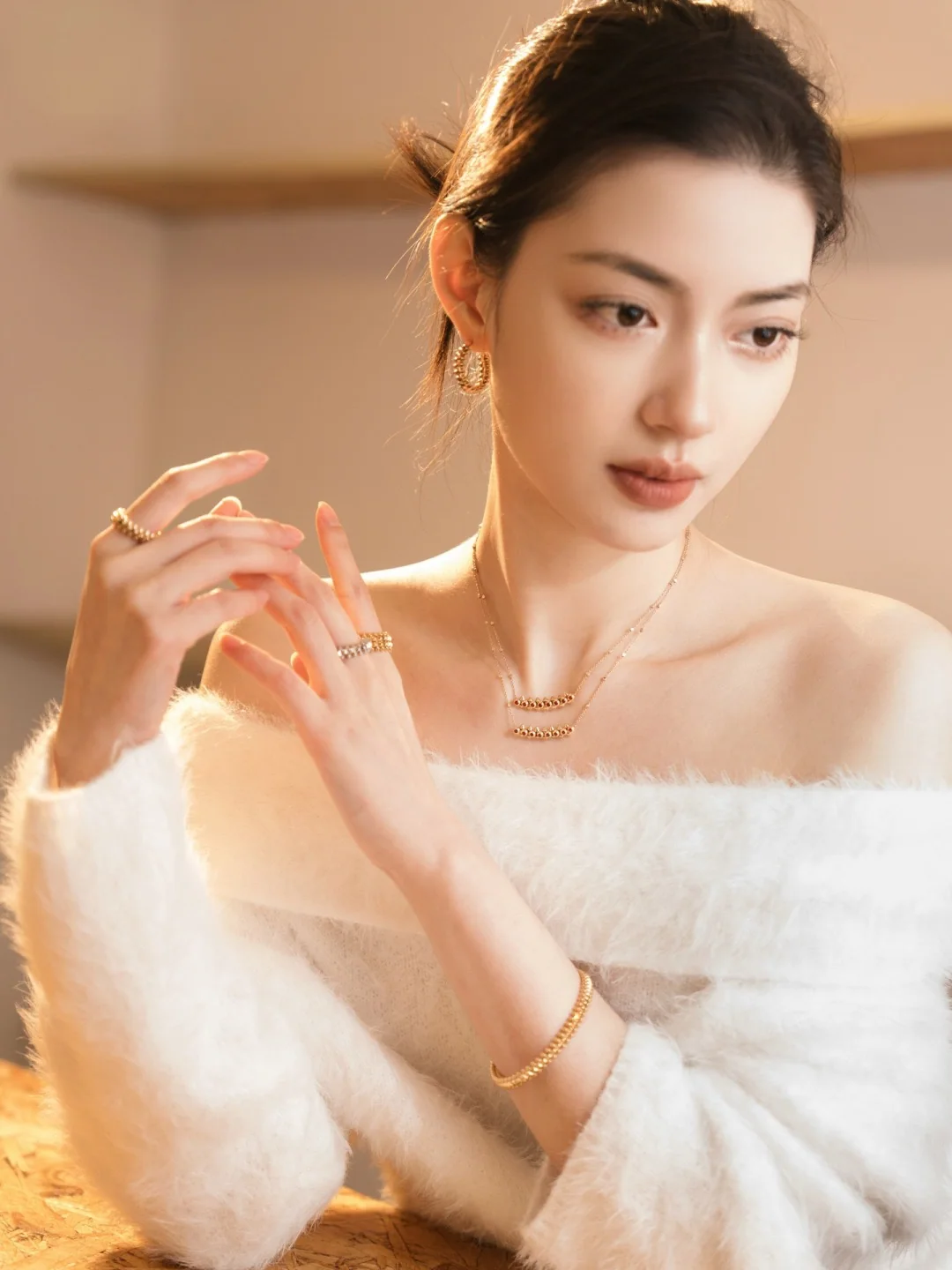 까르띠에 크래쉬 드 다이아몬드 장식 목걸이 상세 이미지 4