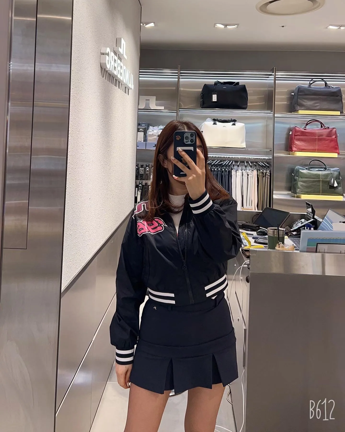제이린드버그 여성 방풍 메시 재킷 153659