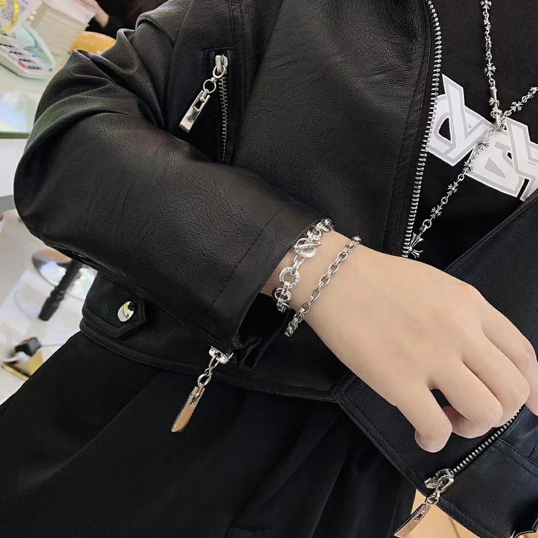 크롬하츠 클래식 레터 팔찌 상세 이미지 4