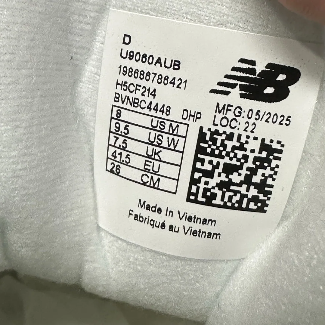 뉴발란스 [C] 9060 U9060AUB 202217 New Balance 9060 상세 이미지 10