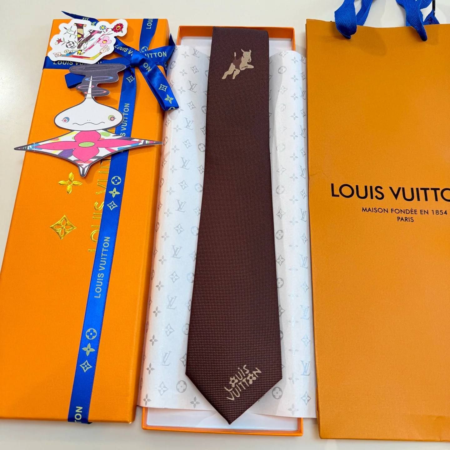 루이비통 넥타이 90128 Louis Vuitton Accessories 상세 이미지 4