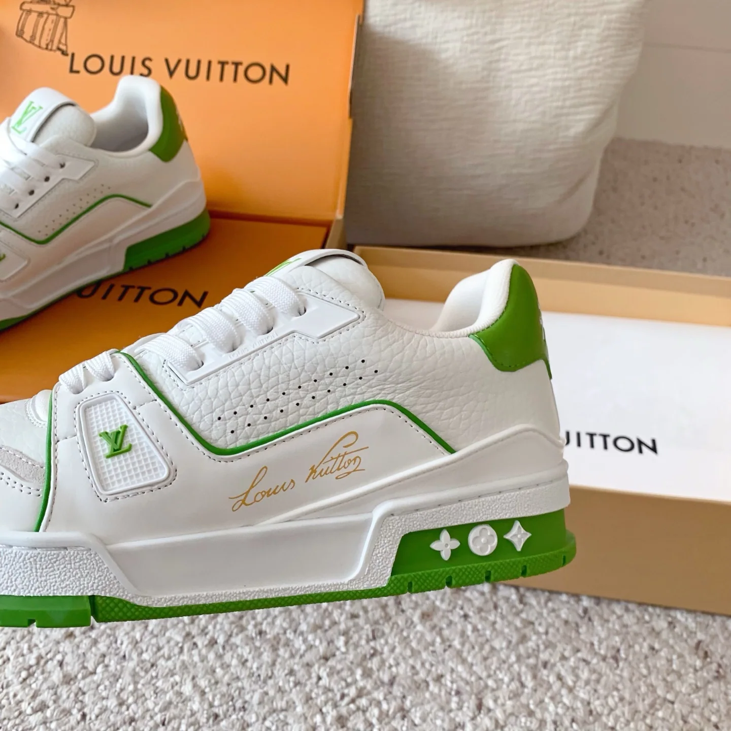 루이비통 LV 트레이너 커플 스니커즈 상세 이미지 5