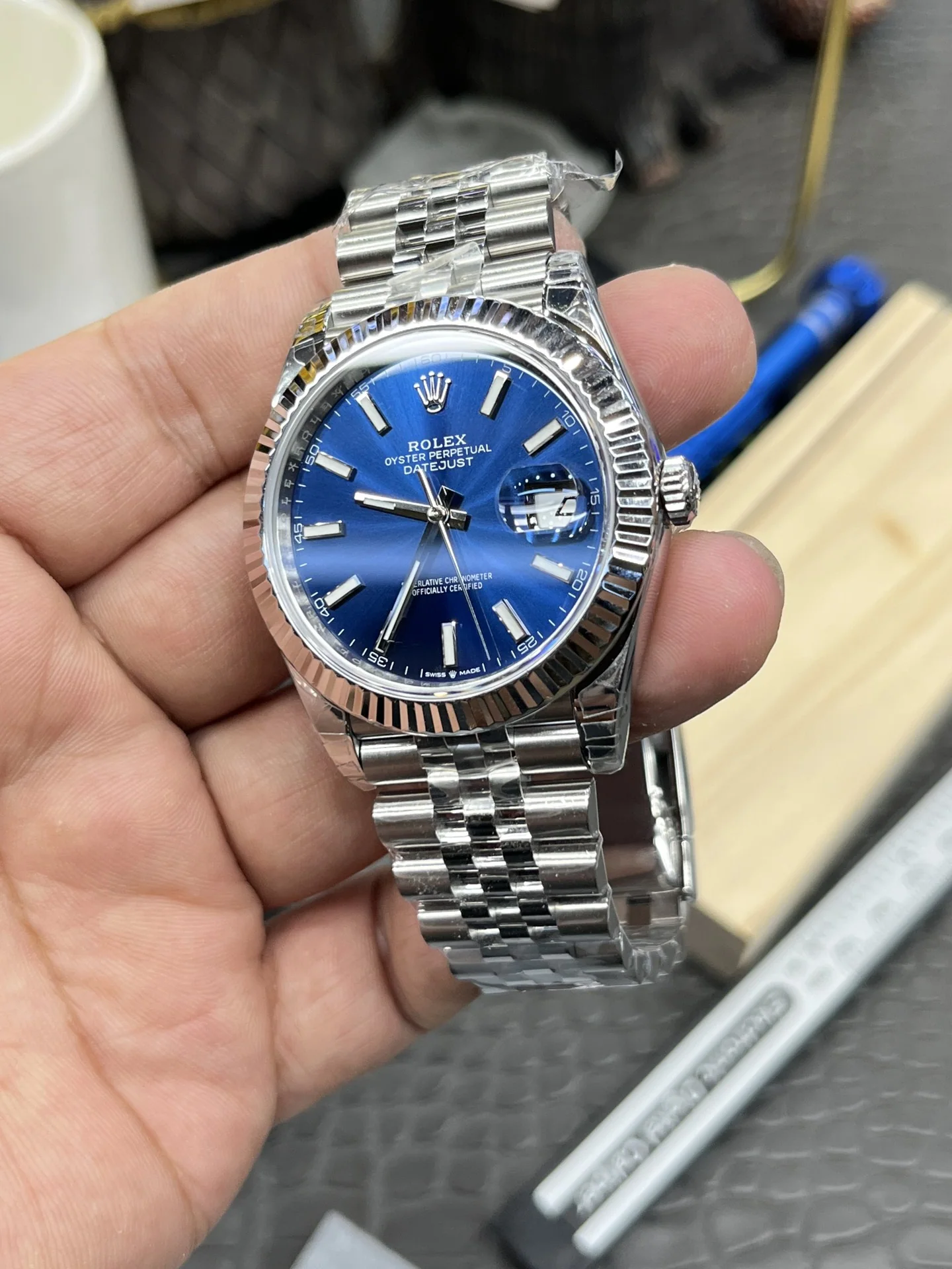 롤렉스 데이트저스트 VS공장 3235 무브먼트 레플리카 43192 Rolex 상세 이미지 5