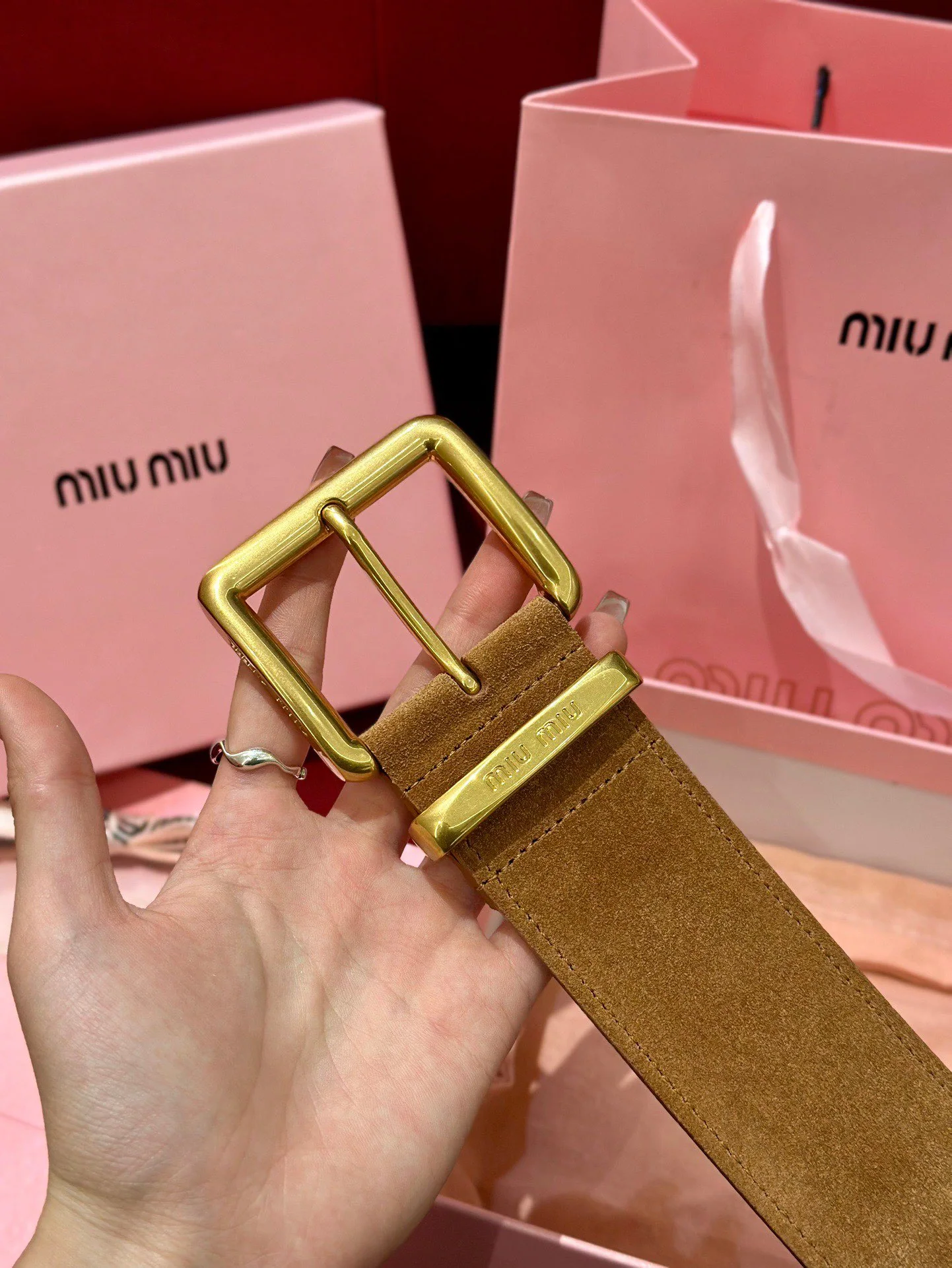 미우미우 벨트 57835 Miu Miu Belt 상세 이미지 3