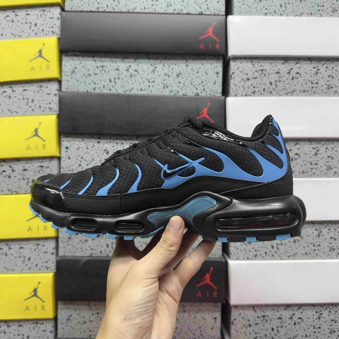나이키 [BD] 에어 맥스 플러스 DM0032-005 201917 Nike Air Max Plus Black University Blue 상세 이미지 8