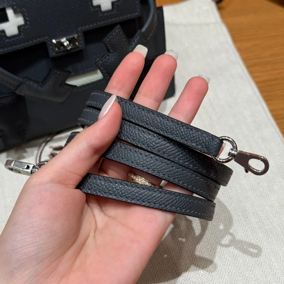 에르메스 켈리돌백 더스티 그레이 가죽 가방 상세 이미지 10