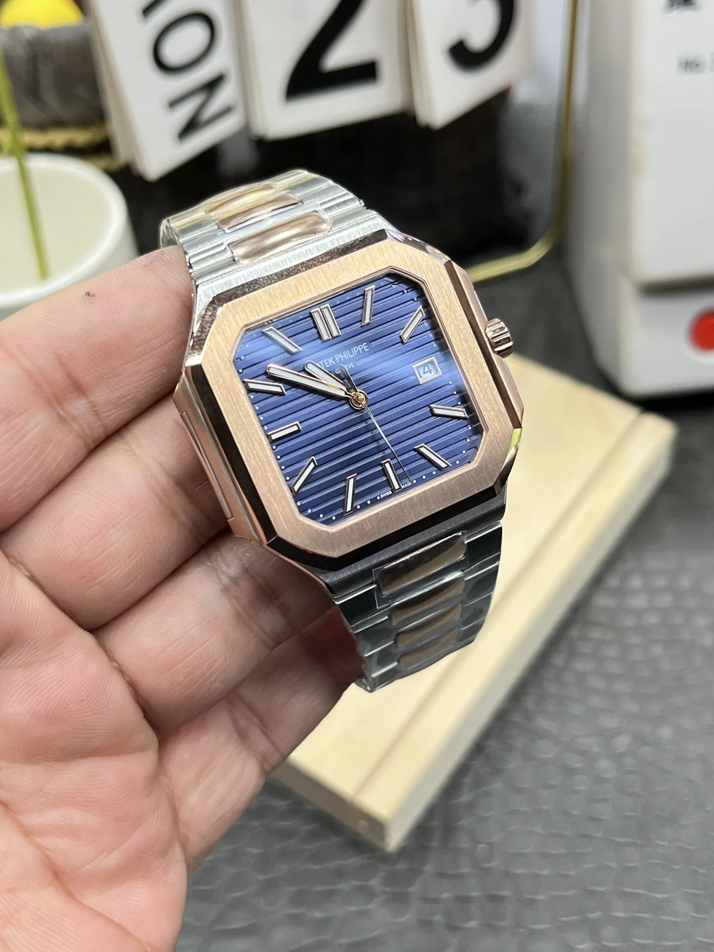 파텍필립 프리미엄 워치 5821 자동 TW 공장 레플리카 44000 Patek Philippe 상세 이미지 4