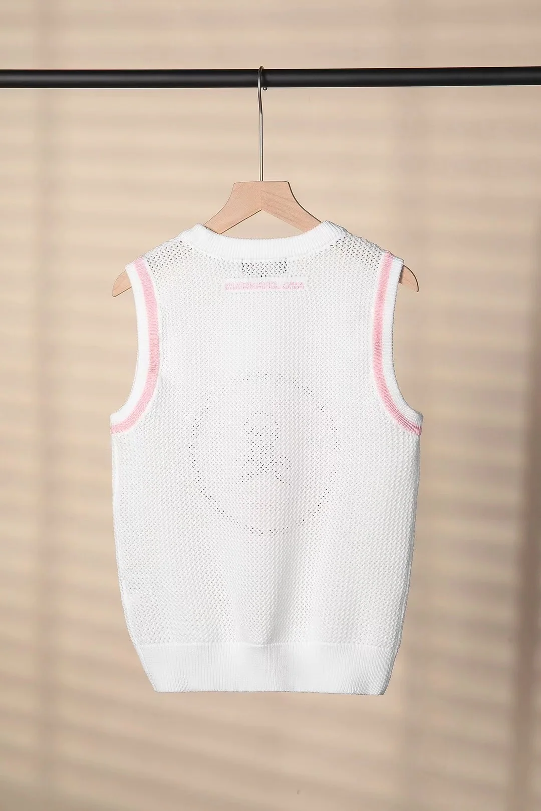마크앤로나 여성 봄가을 니트 베스트 상세 이미지 5