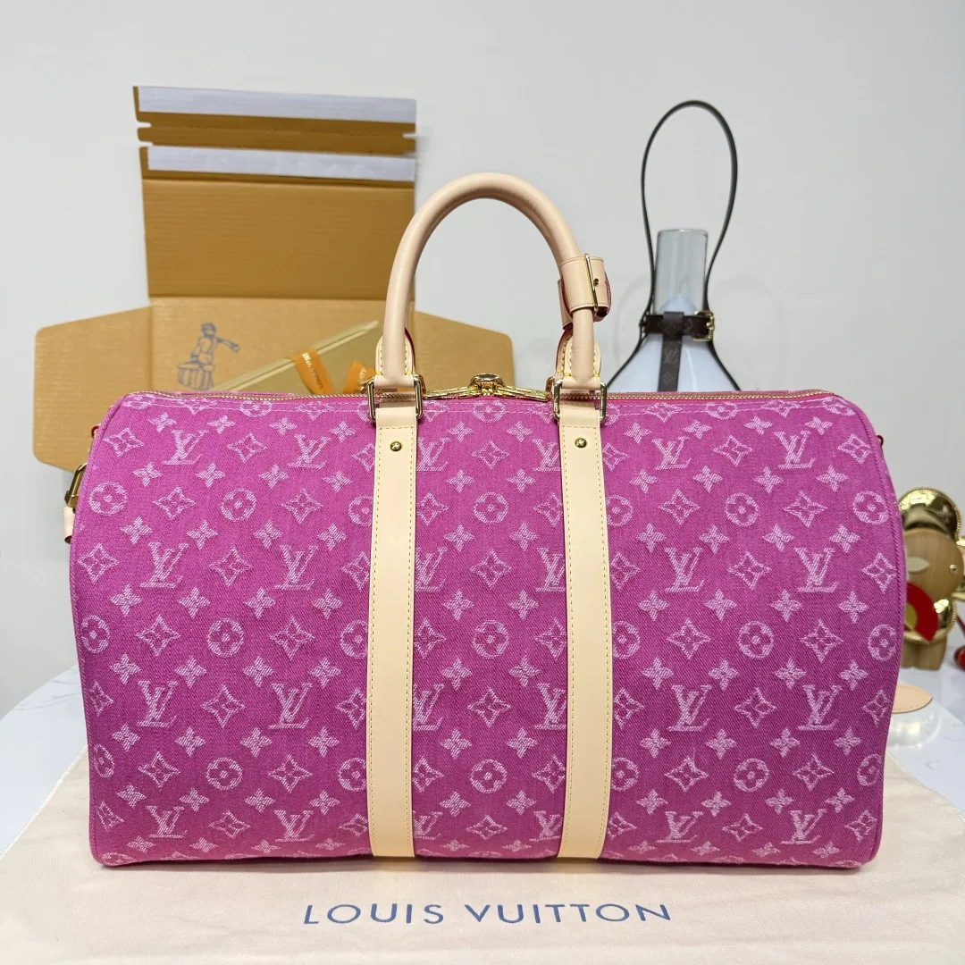 루이비통 키폴 반들리에 45 모노그램 데님 여행 가방 M27943 상세 이미지 3