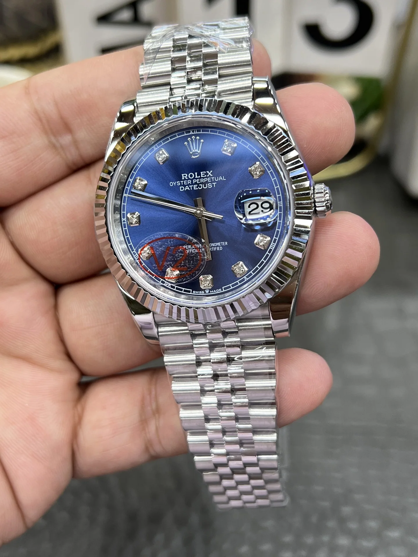 롤렉스 데이트저스트 41MM3235 무브먼트 레플리카 43083 Rolex 상세 이미지 5