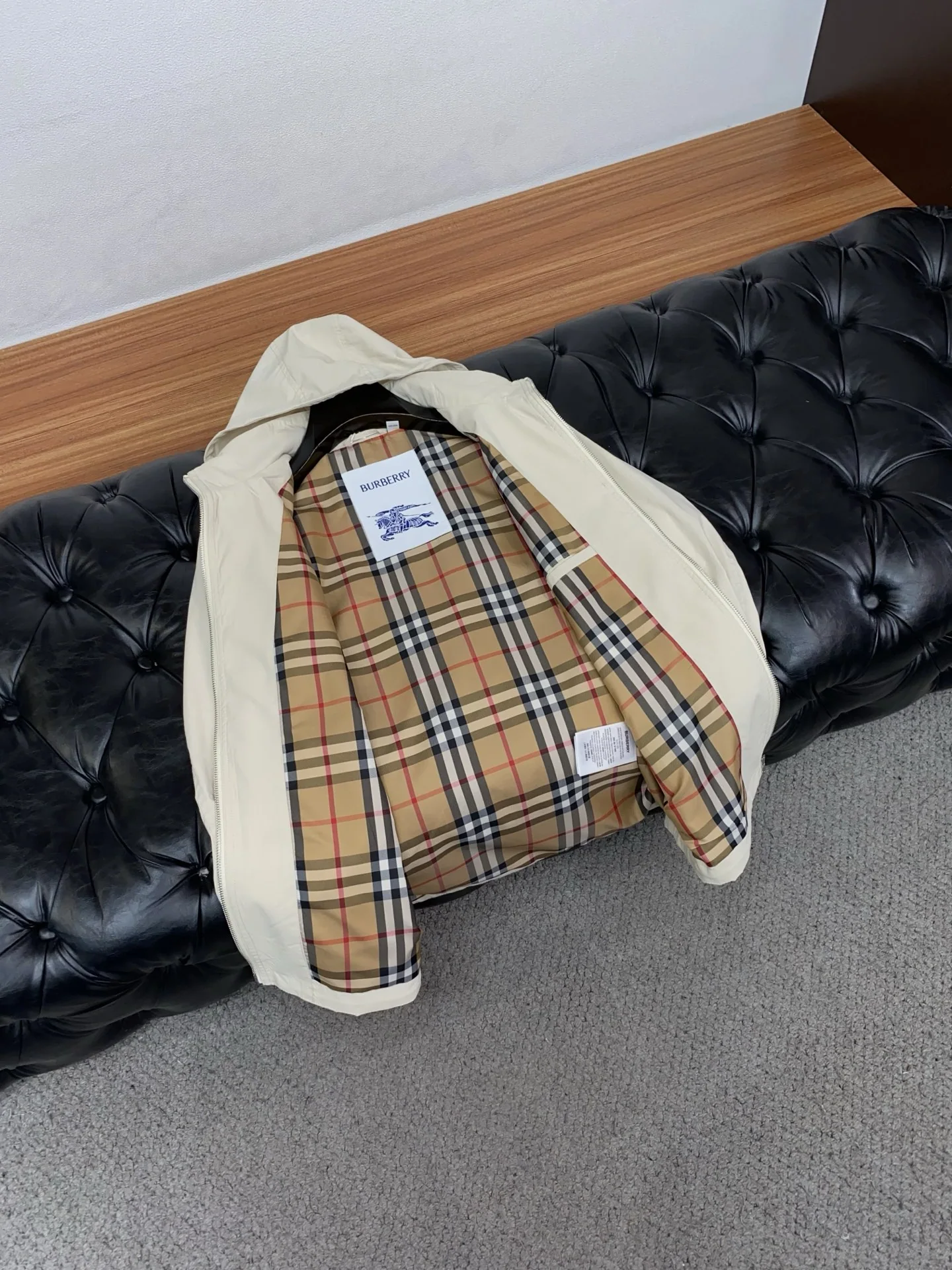 버버리 슬림핏 남성 캐주얼 재킷 P430 상세 이미지 7
