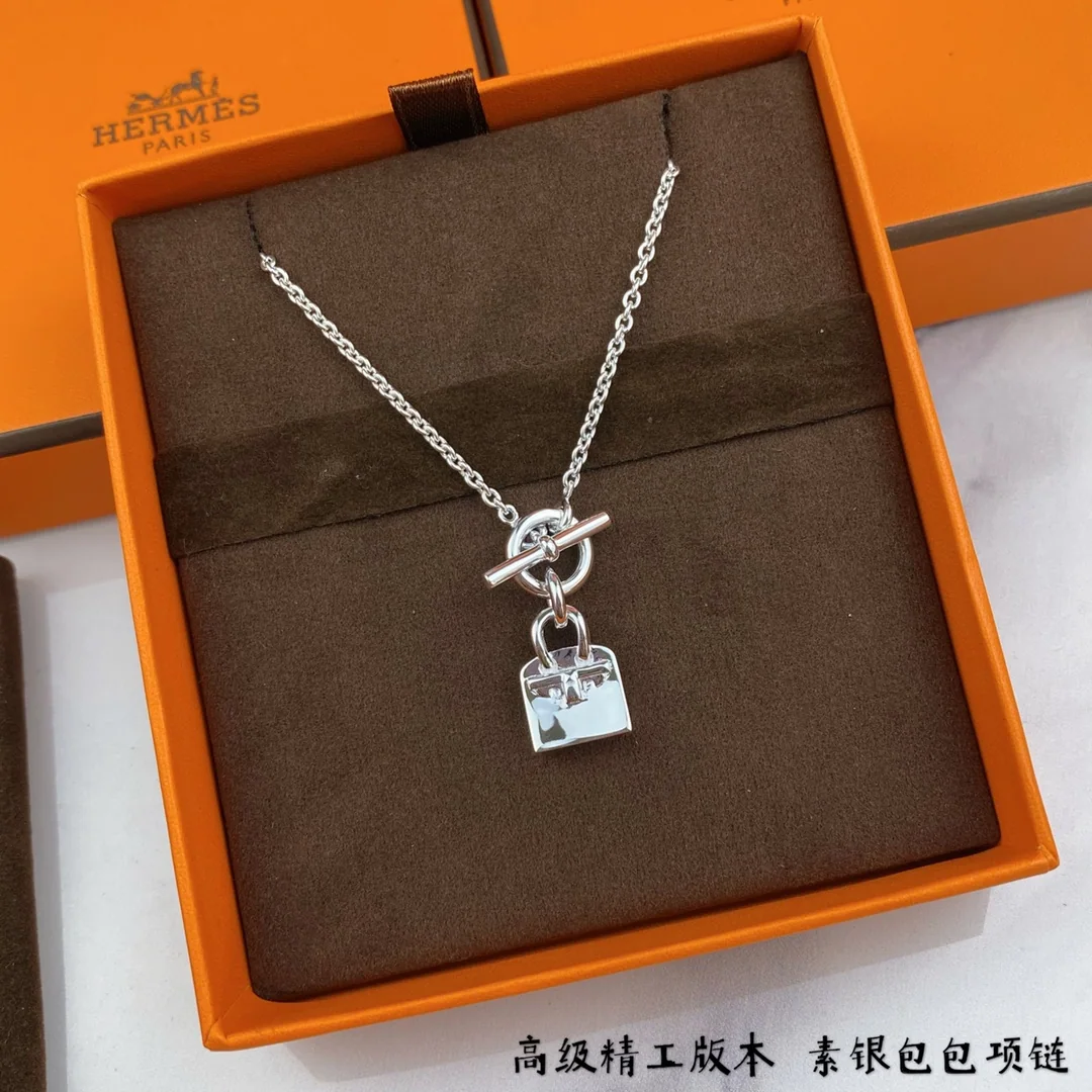 에르메스 켈리 실버 목걸이 상세 이미지 9