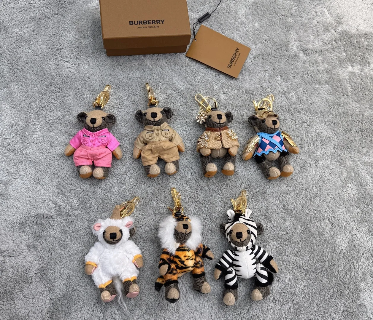 버버리 곰 인형 키링 상세 이미지 6