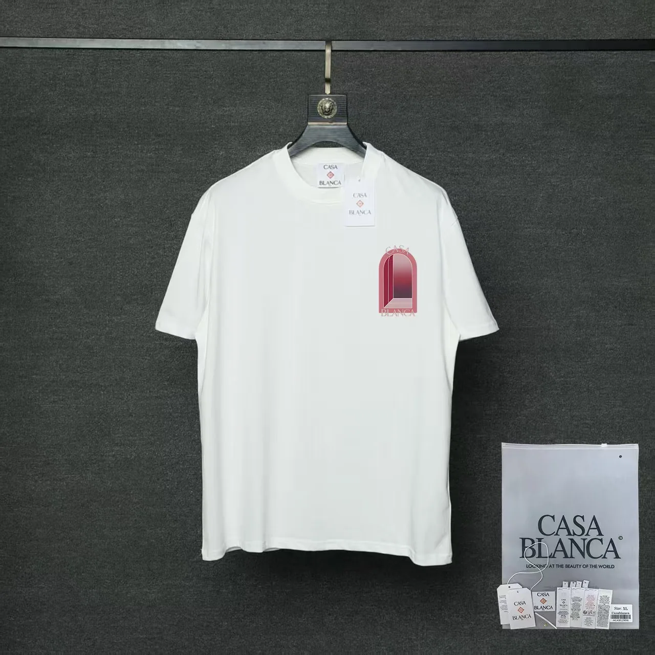 카사블랑카 오리지널 프린트 반팔 티셔츠 26 SS 91078
