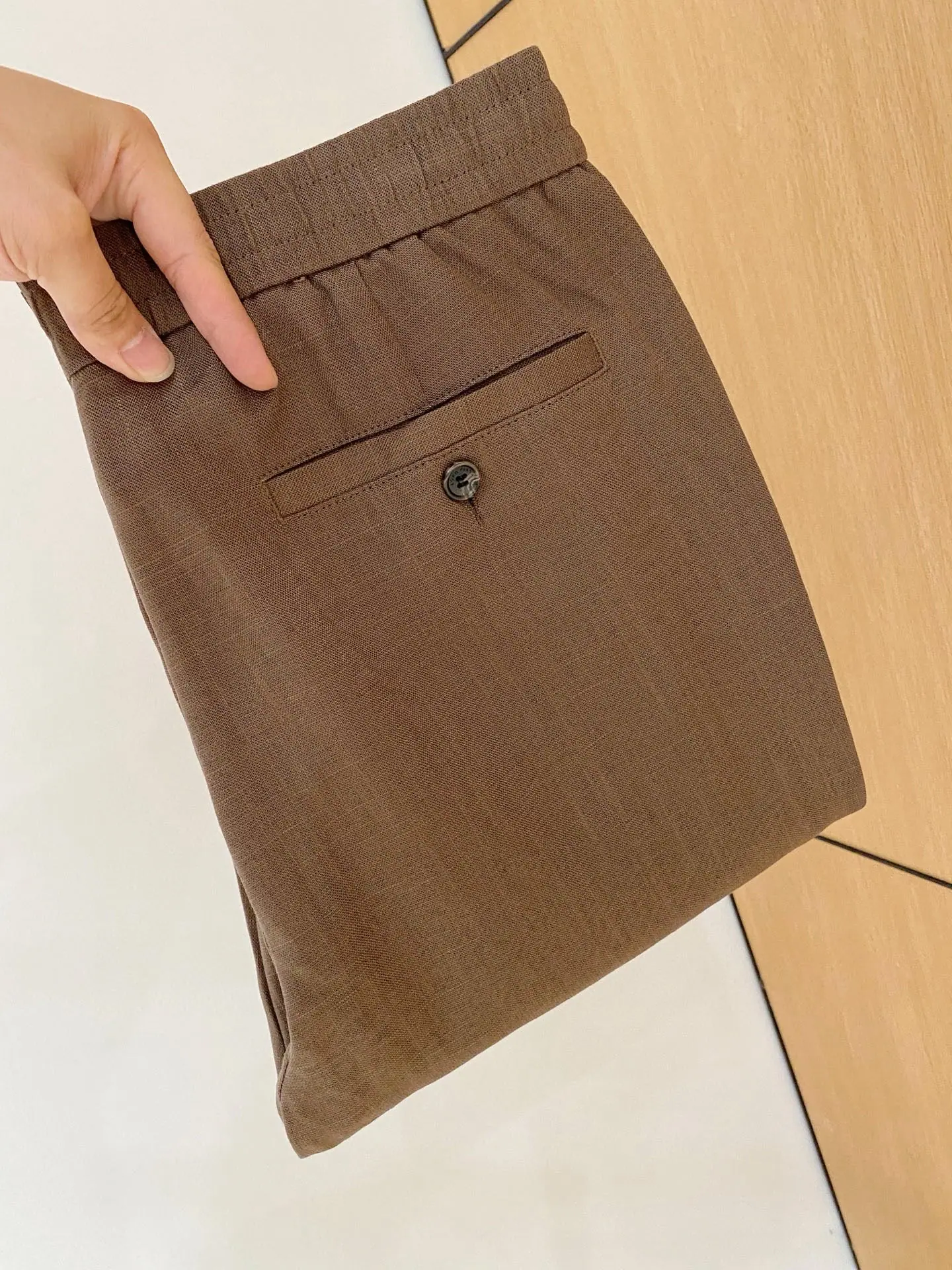로로피아나 남성 린넨 바지 상세 이미지 10
