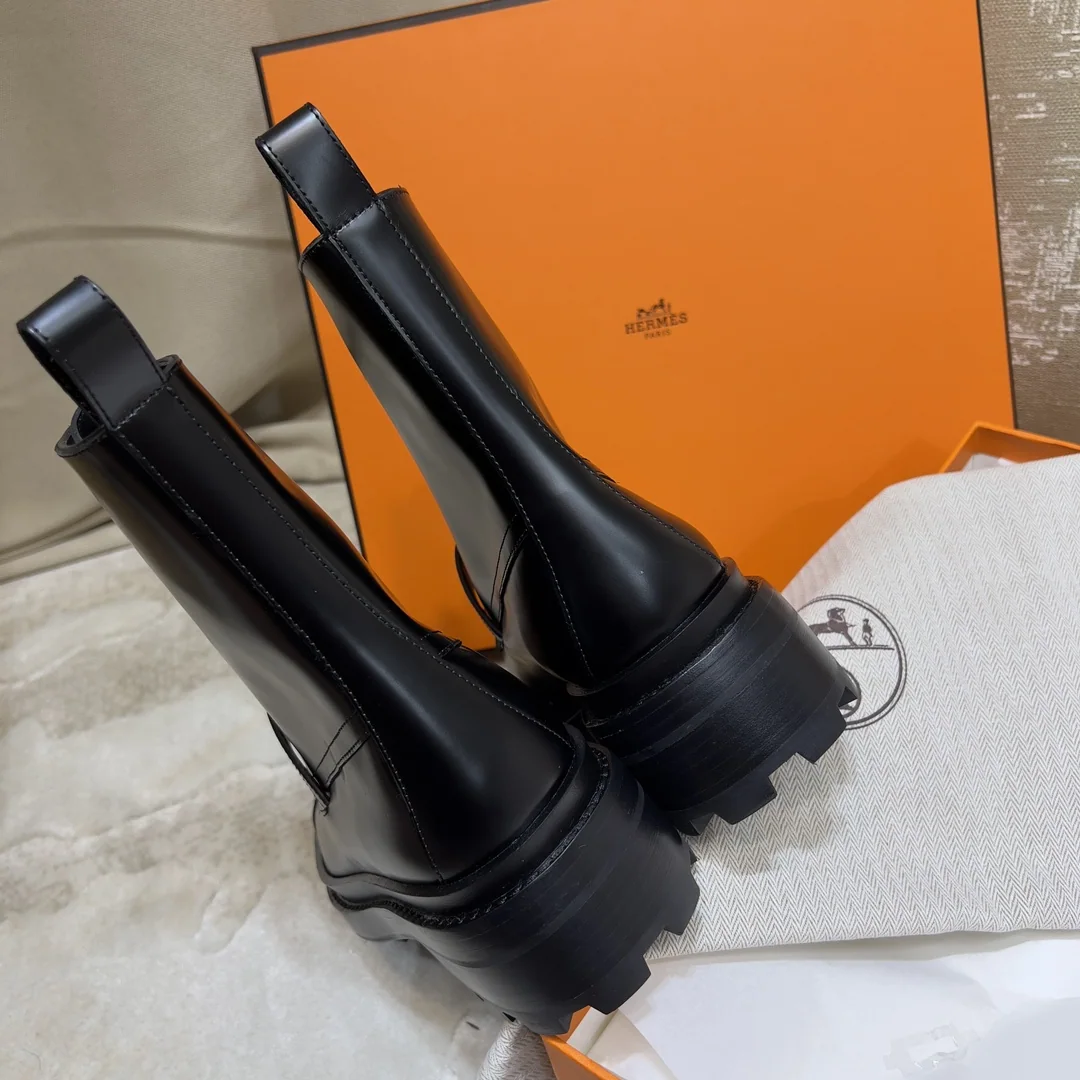 에르메스 켈리 레이스업 앵클 부츠 상세 이미지 7