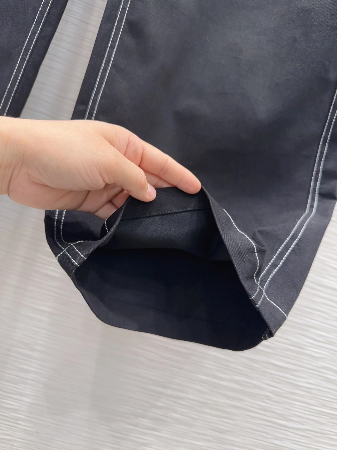 프라다 레트로 여성 바지 상세 이미지 5