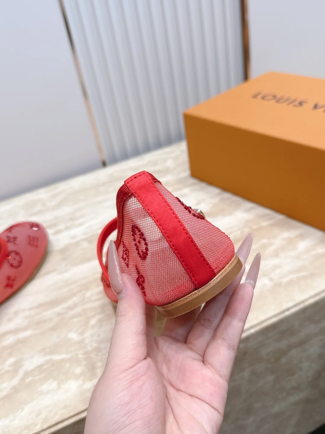 루이비통 메시 메리제인 샌들 상세 이미지 8