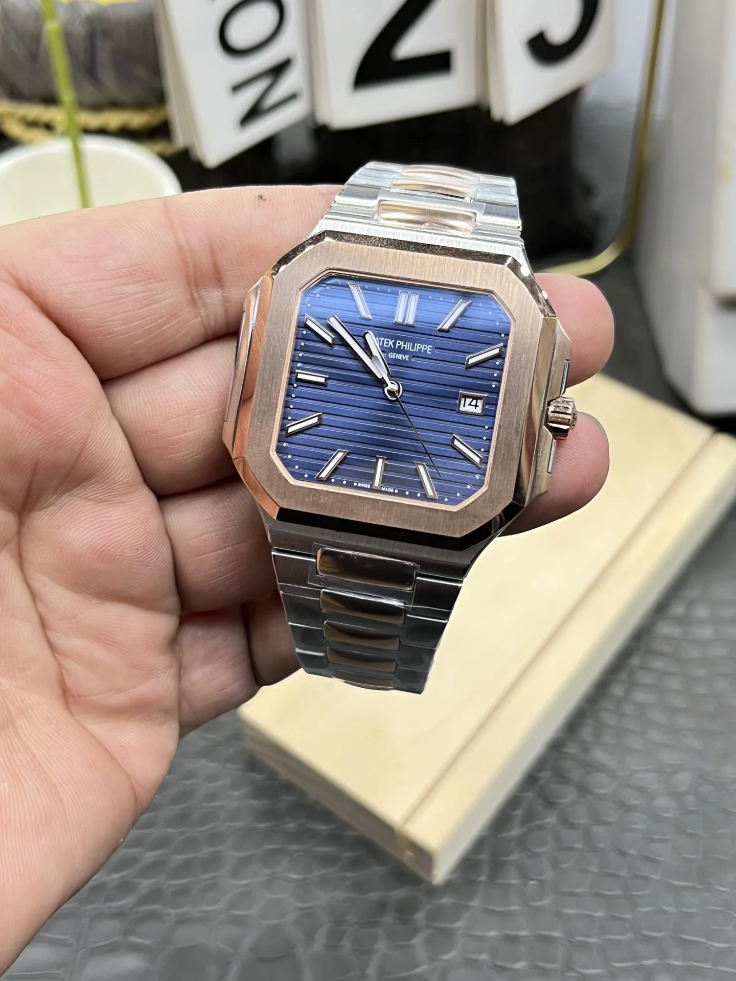 파텍필립 프리미엄 워치 5821 자동 TW 공장 레플리카 44000 Patek Philippe 상세 이미지 2