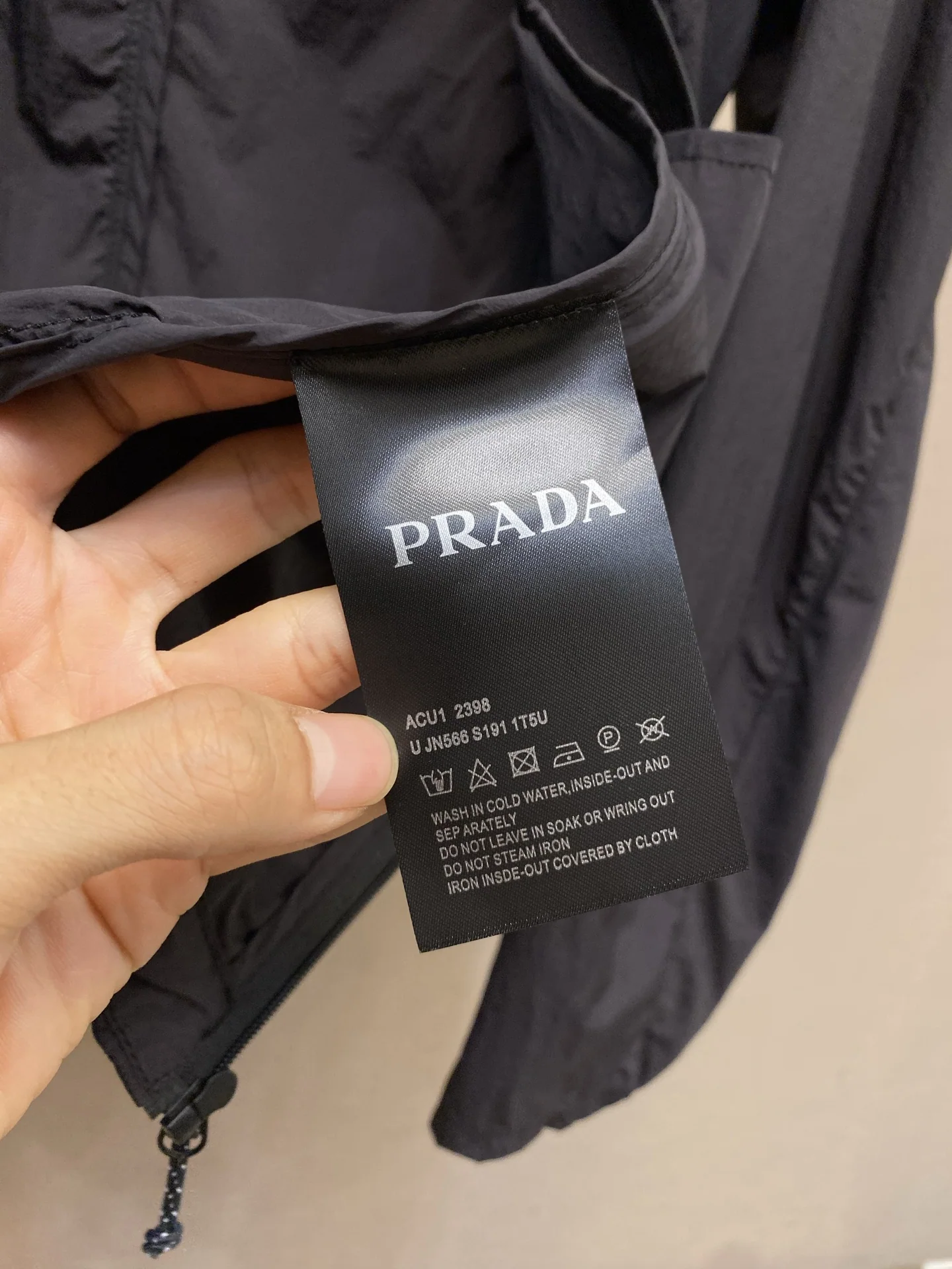 프라다 남성 린넨 세트 상세 이미지 6