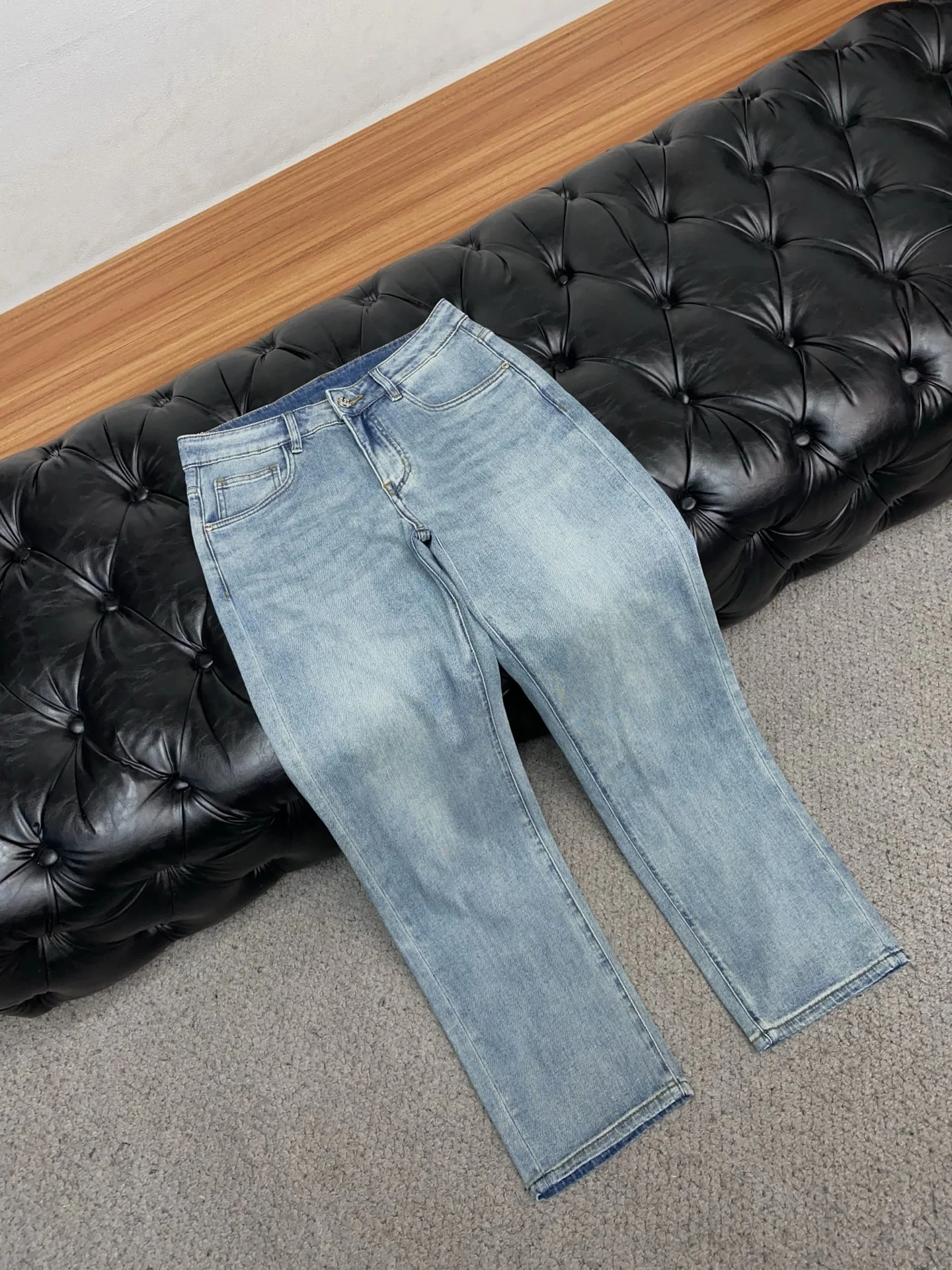 루이비통 남성 슬림 핏 데님 바지 상세 이미지 6