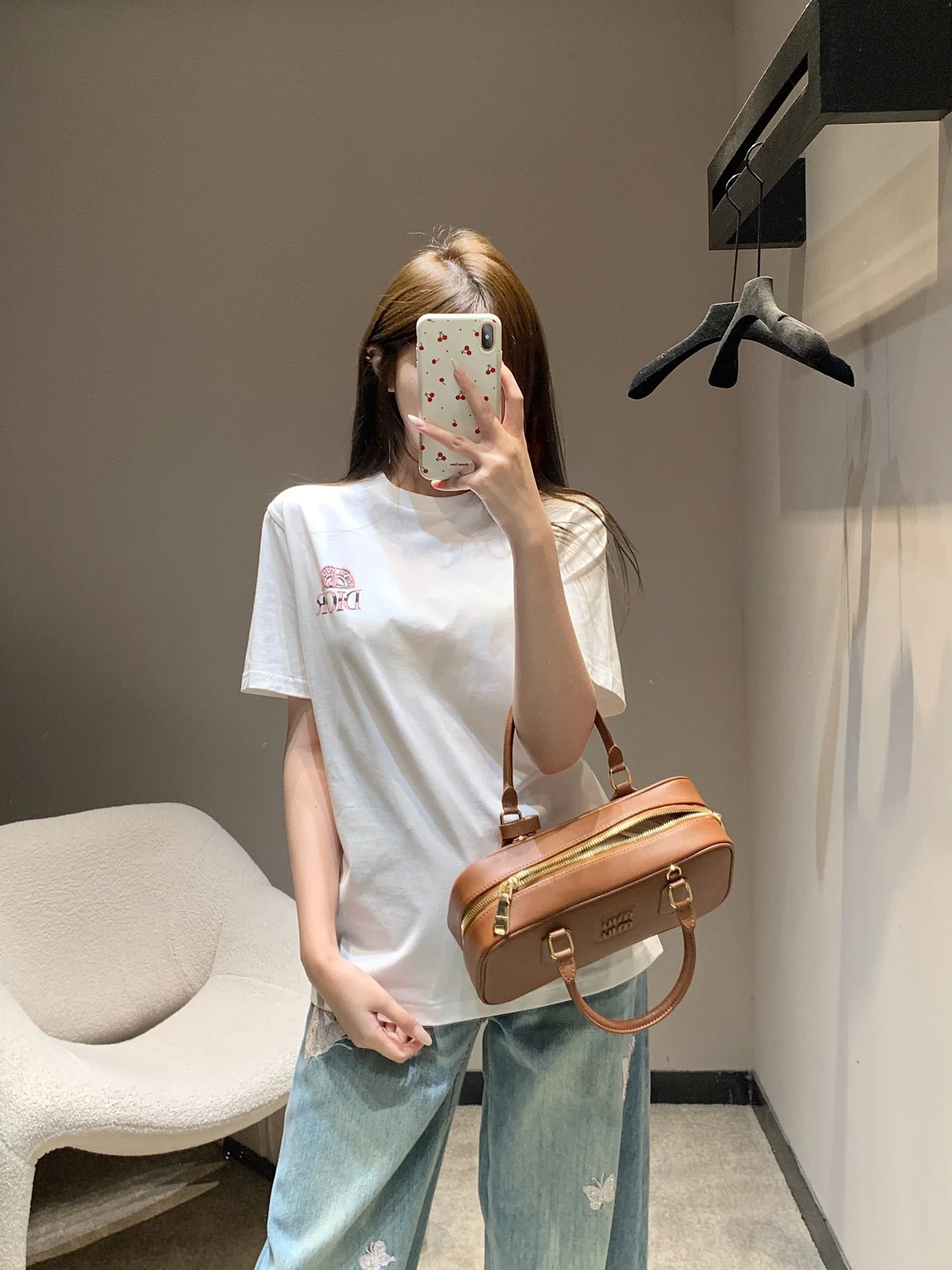 디올 레터 프린트 반팔 티셔츠 26 SS 상세 이미지 1