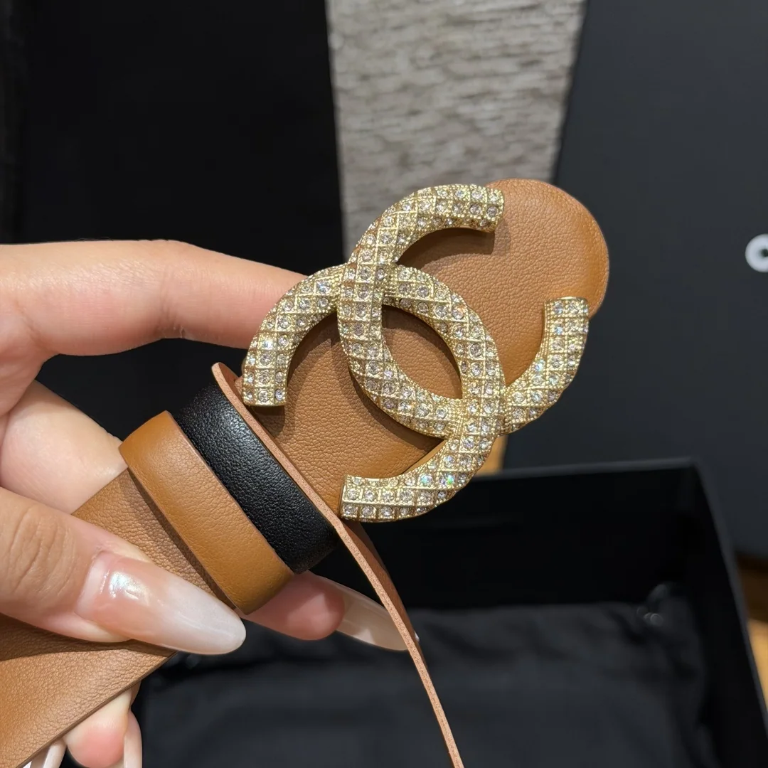 샤넬 리버시블 카프스킨 벨트 상세 이미지 6