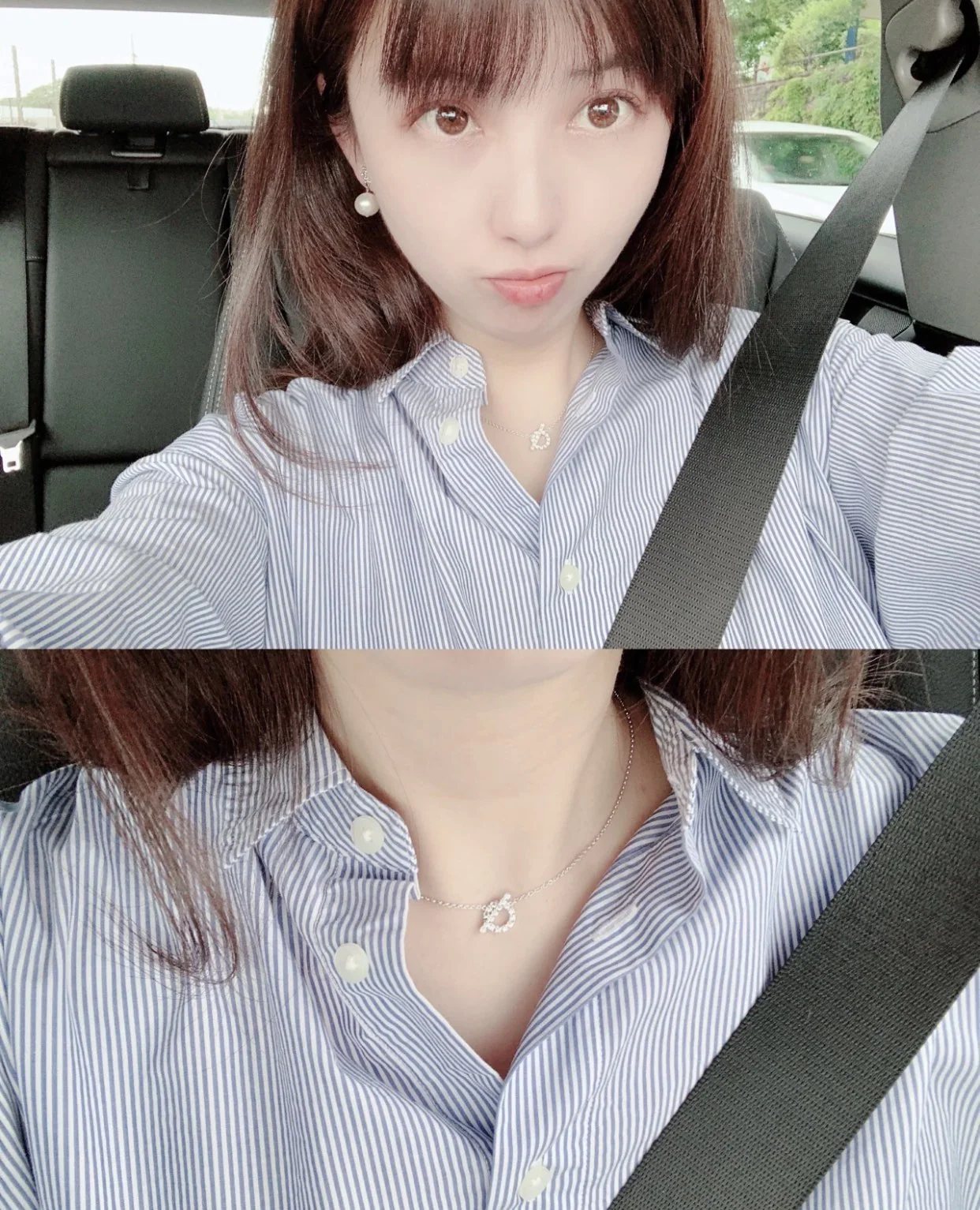샤넬 서클 라인스톤 목걸이 상세 이미지 7