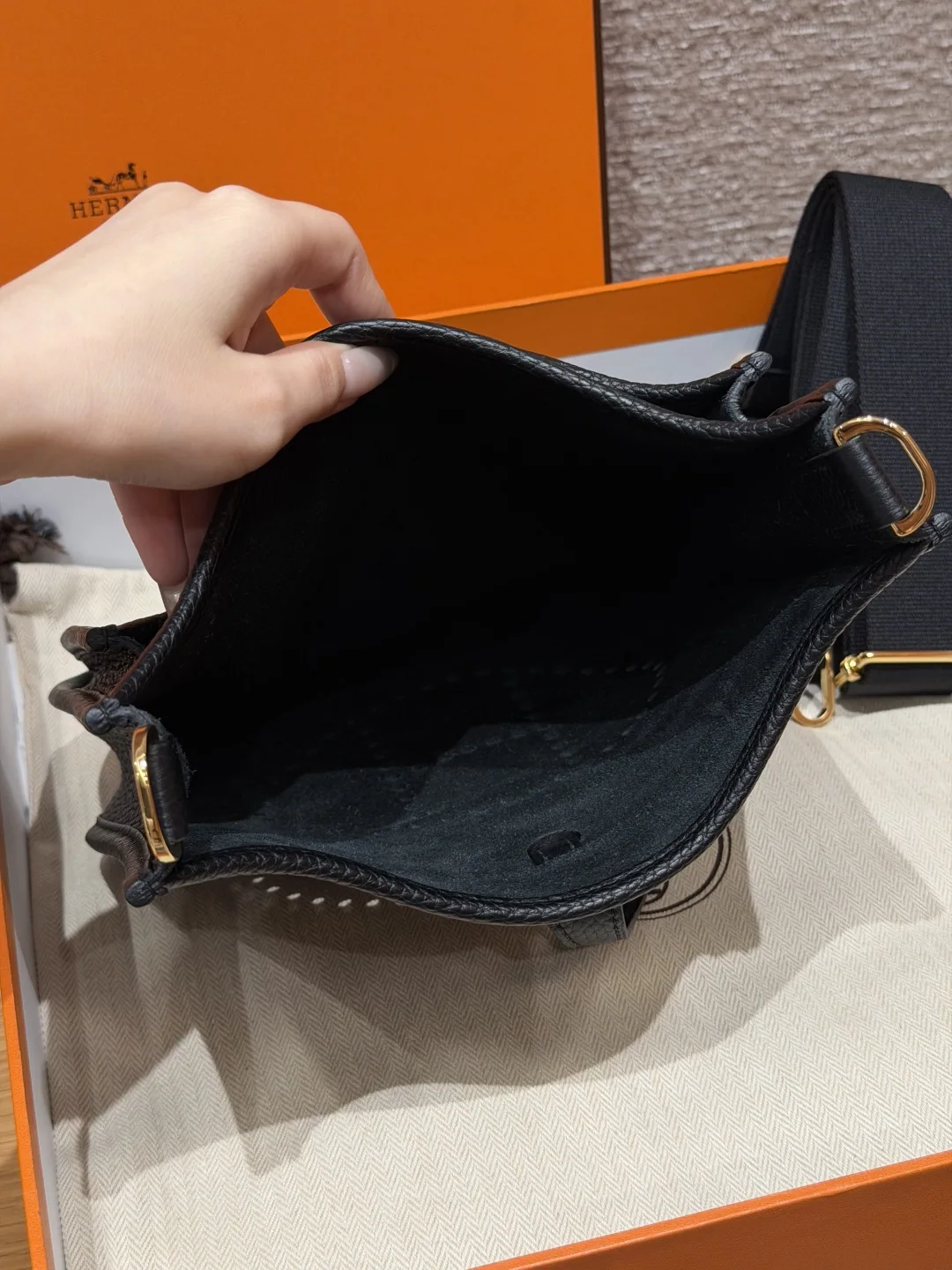 에르메스 에블린 23 cm 가방 상세 이미지 6