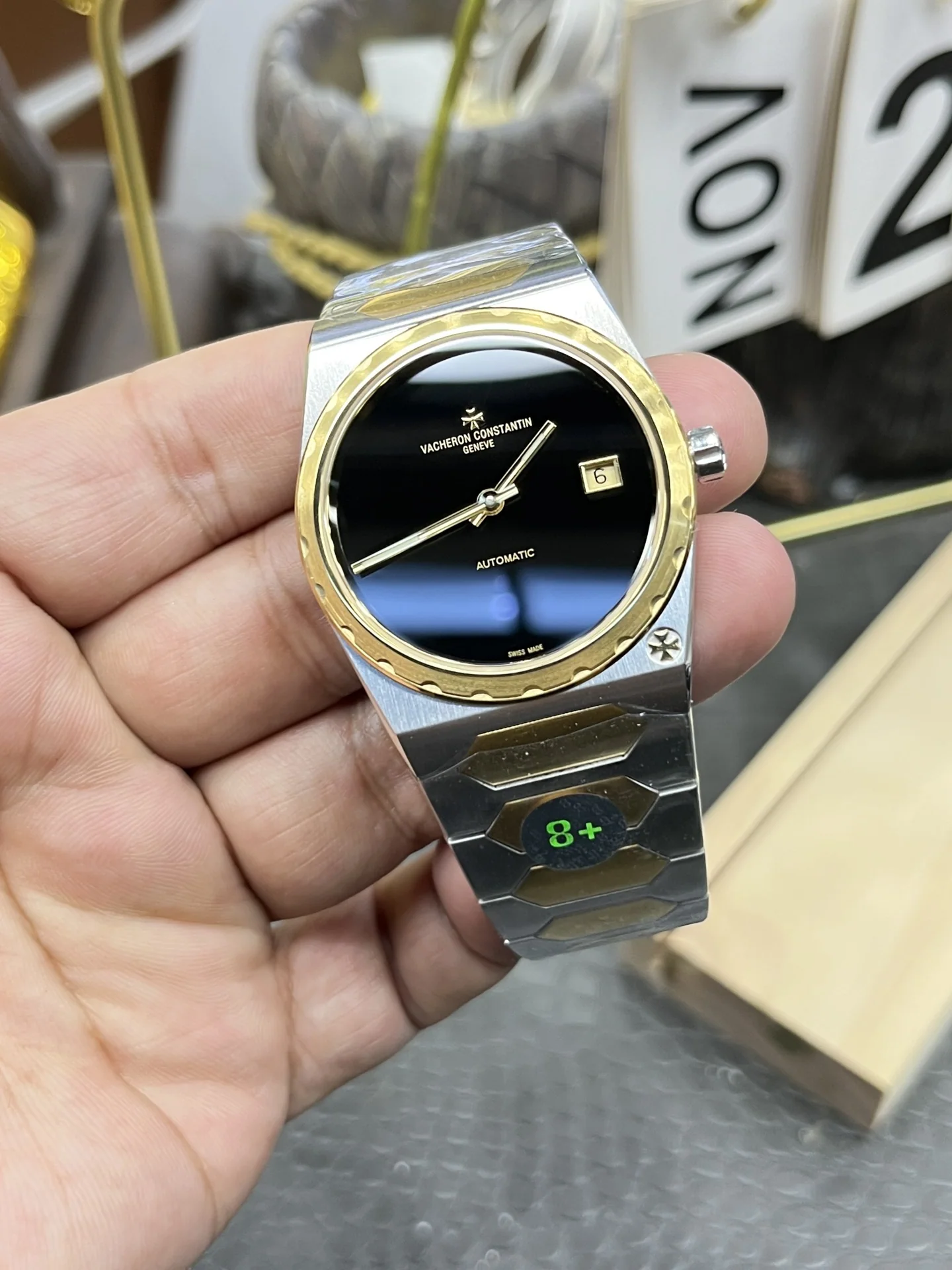 바쉐론콘스탄틴 바쉐론 콘스탄틴 히스토릭 222 2 핸즈 자동 8+ 공장 레플리카 43588 Vacheron Constantin 상세 이미지 5