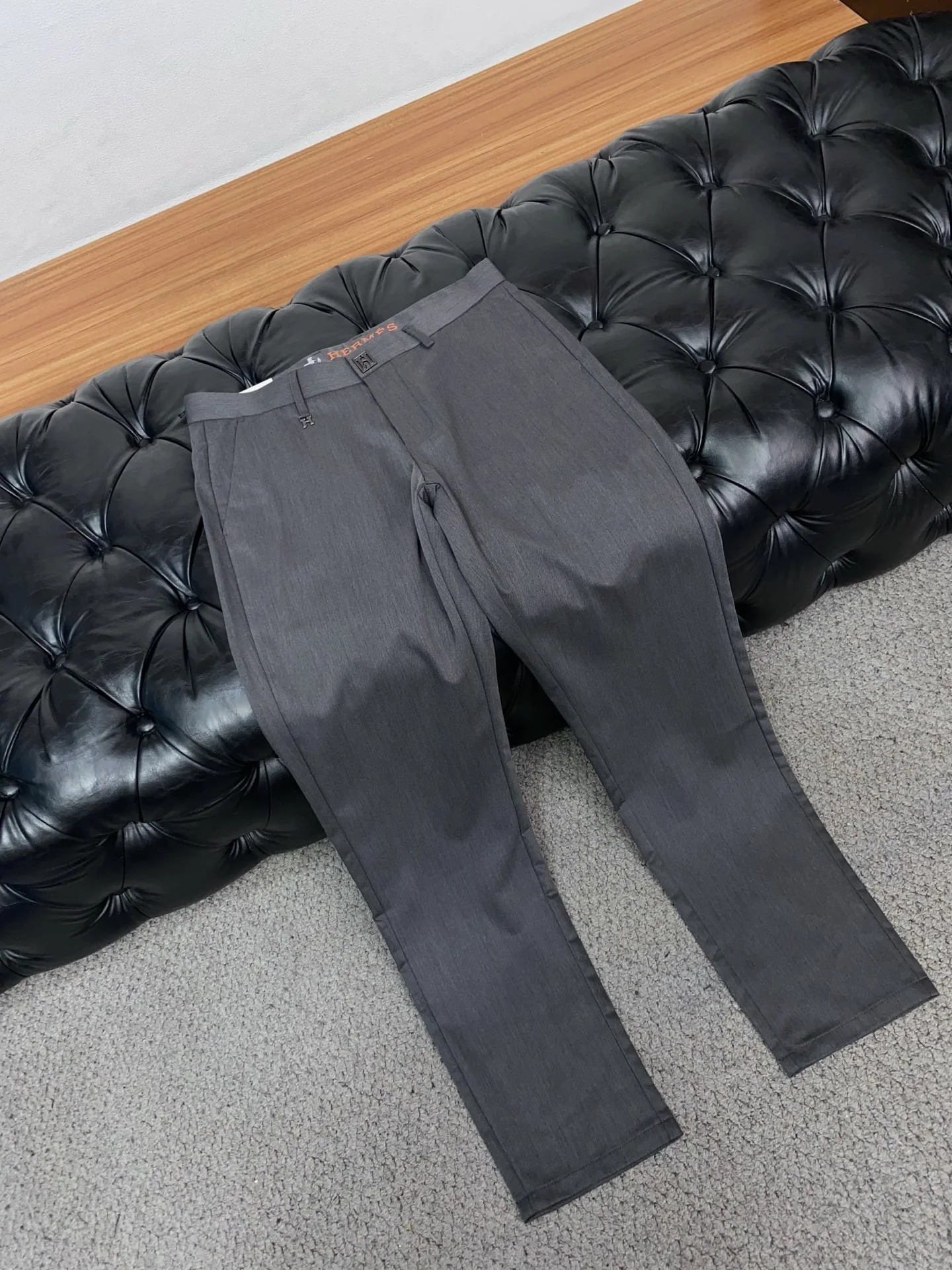 에르메스 워시 데님 캐주얼 남성 바지 상세 이미지 6