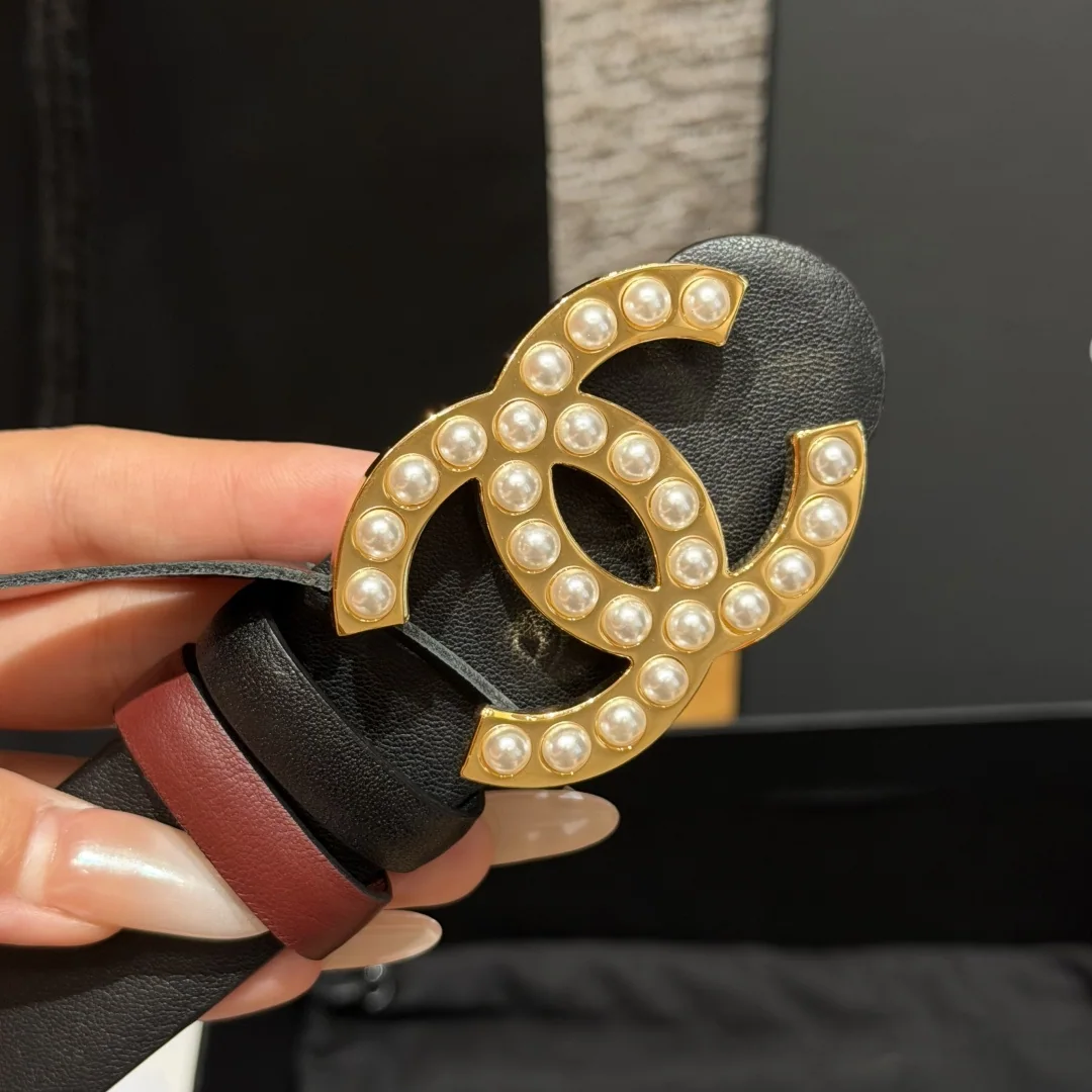 샤넬 리버시블 카프스킨 벨트 30mm 상세 이미지 6