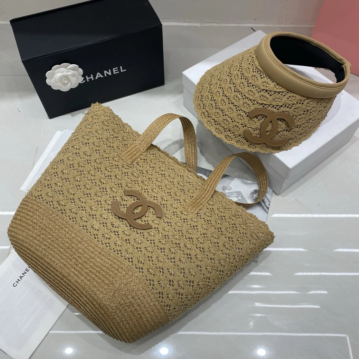 샤넬 레이스 모자 상세 이미지 2