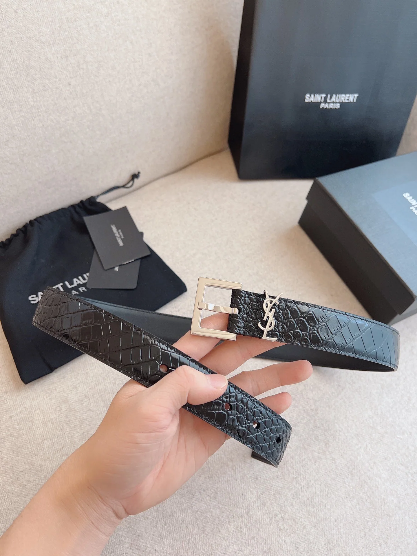 생로랑 벨트 58338 Saint Laurent Belt 상세 이미지 2
