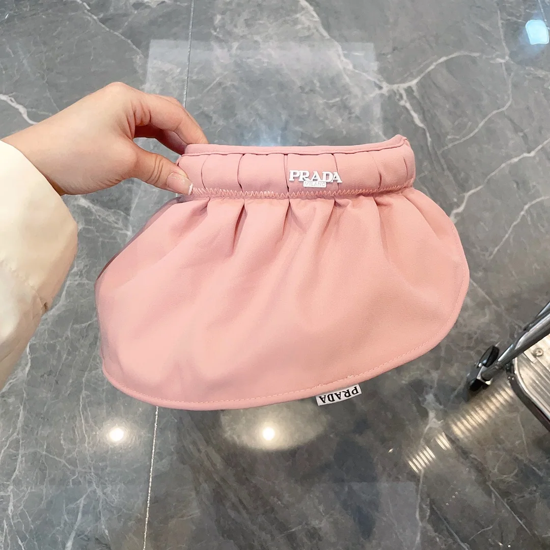 프라다 조개형 접이식 선햇 모자 상세 이미지 8