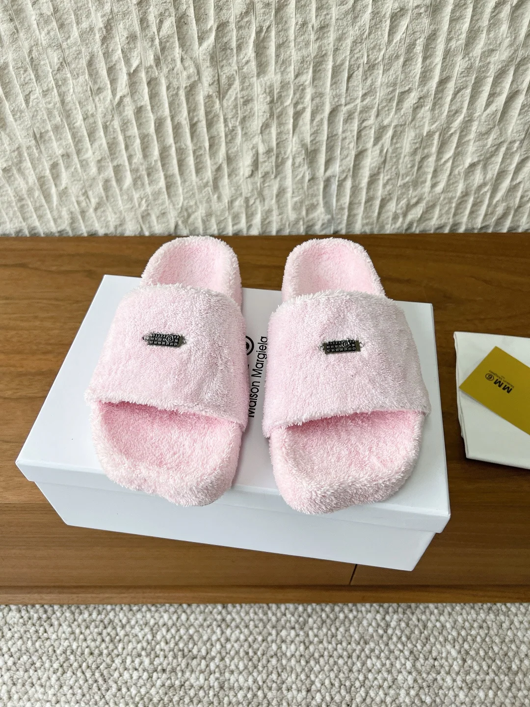 마르지엘라 5 발가락 가죽 뮬 샌들 151712