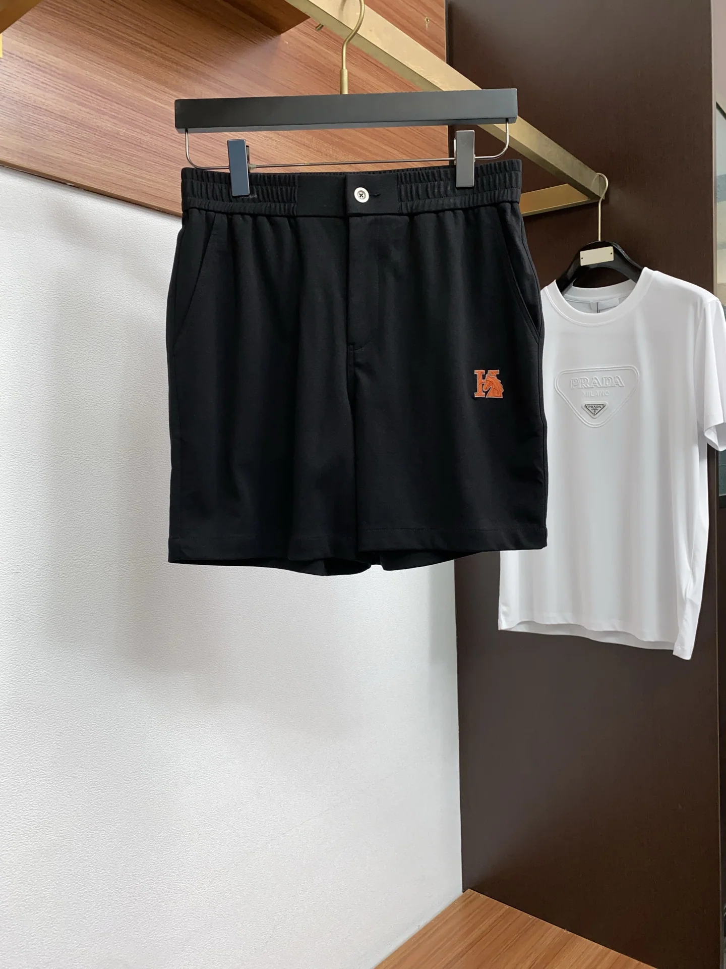 에르메스 남성 린넨 반바지 상세 이미지 1