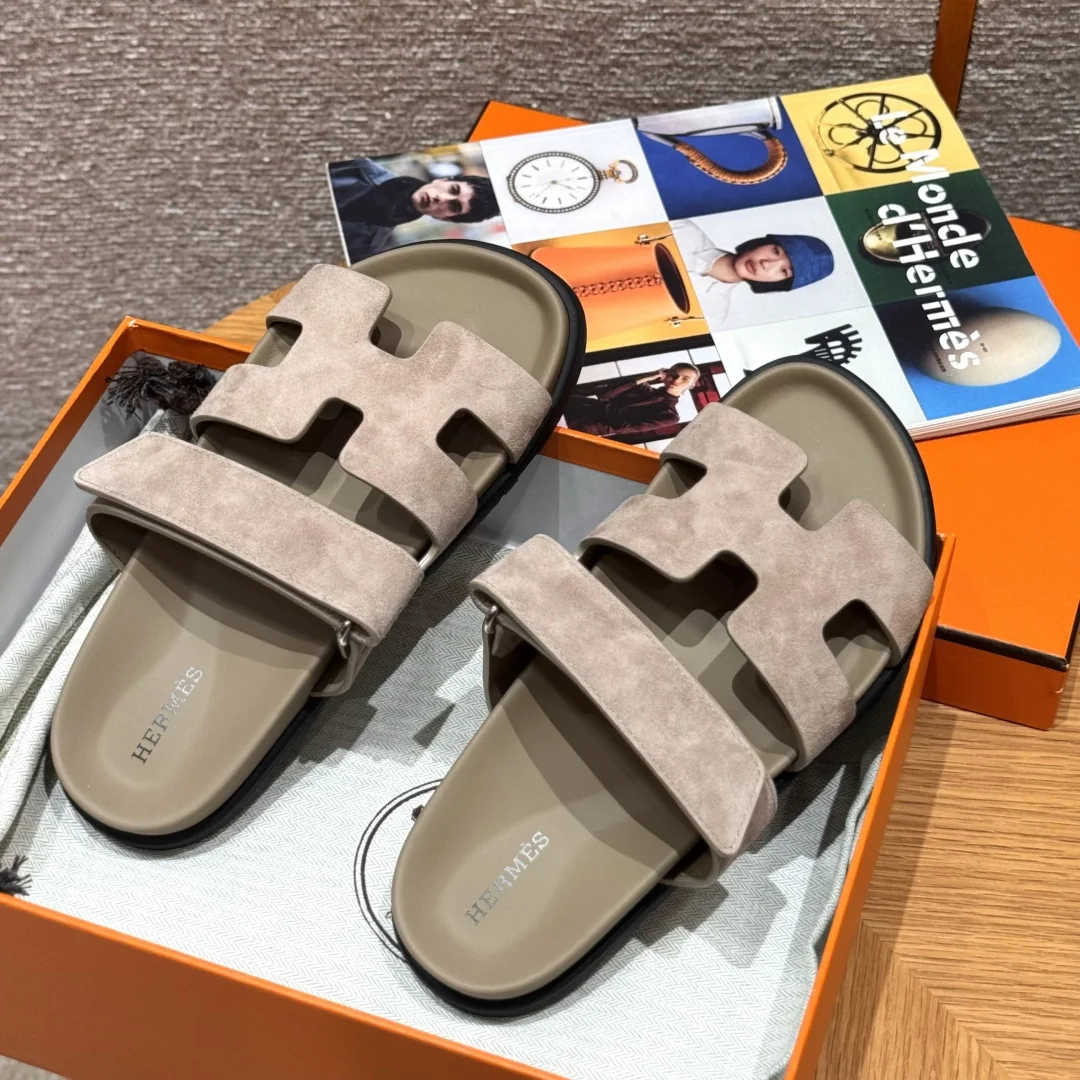 에르메스 225 시프레 샌들 모래색 8386 상세 이미지 4