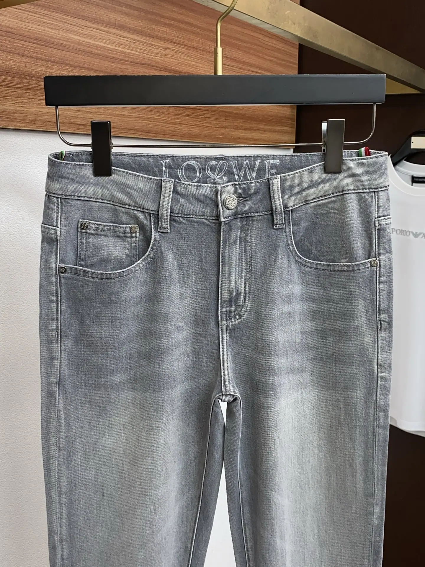 로에베 데님 남성 바지 상세 이미지 3