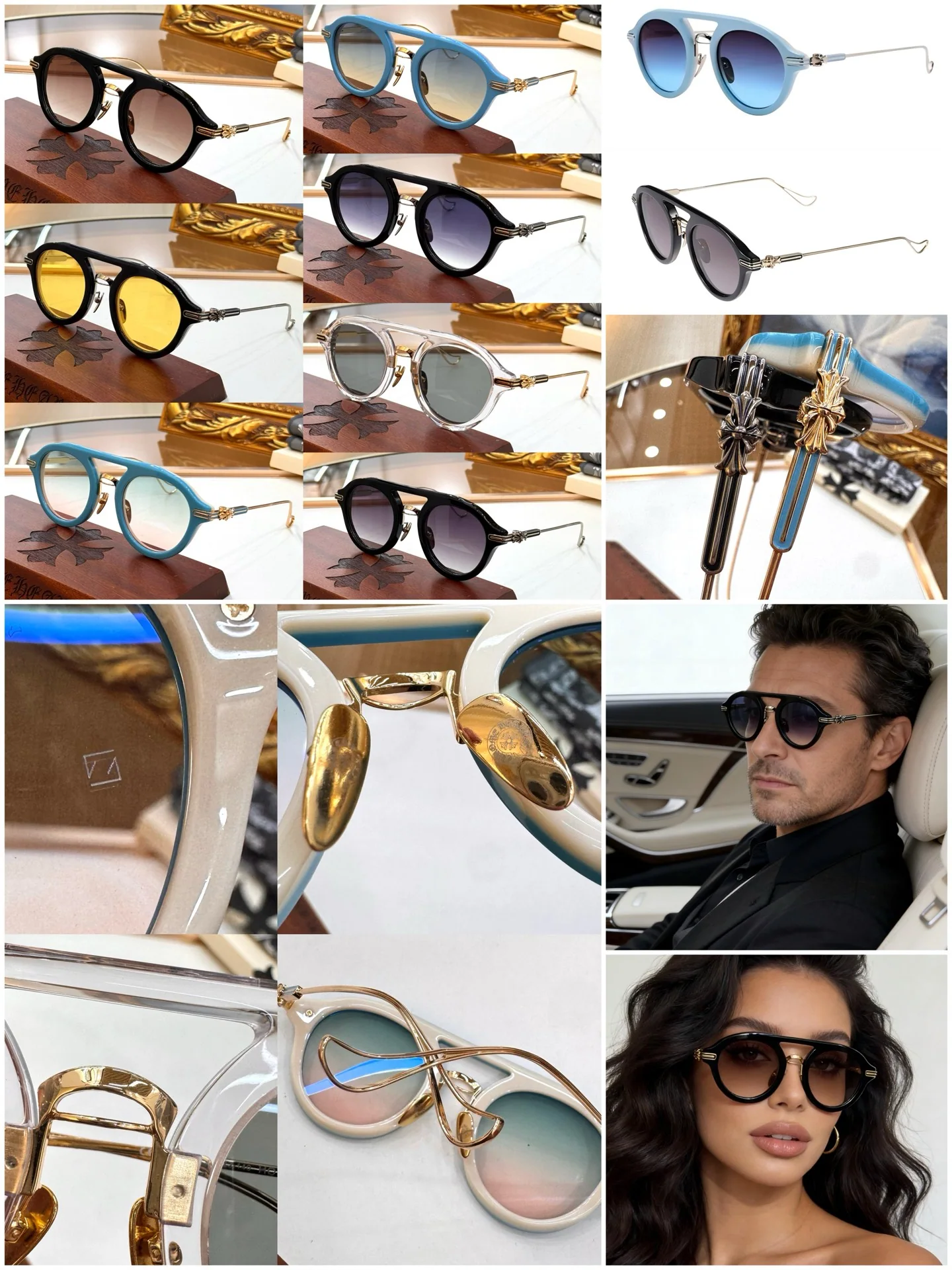크롬하츠 선글라스 54718 Chrome Hearts Sunglasses